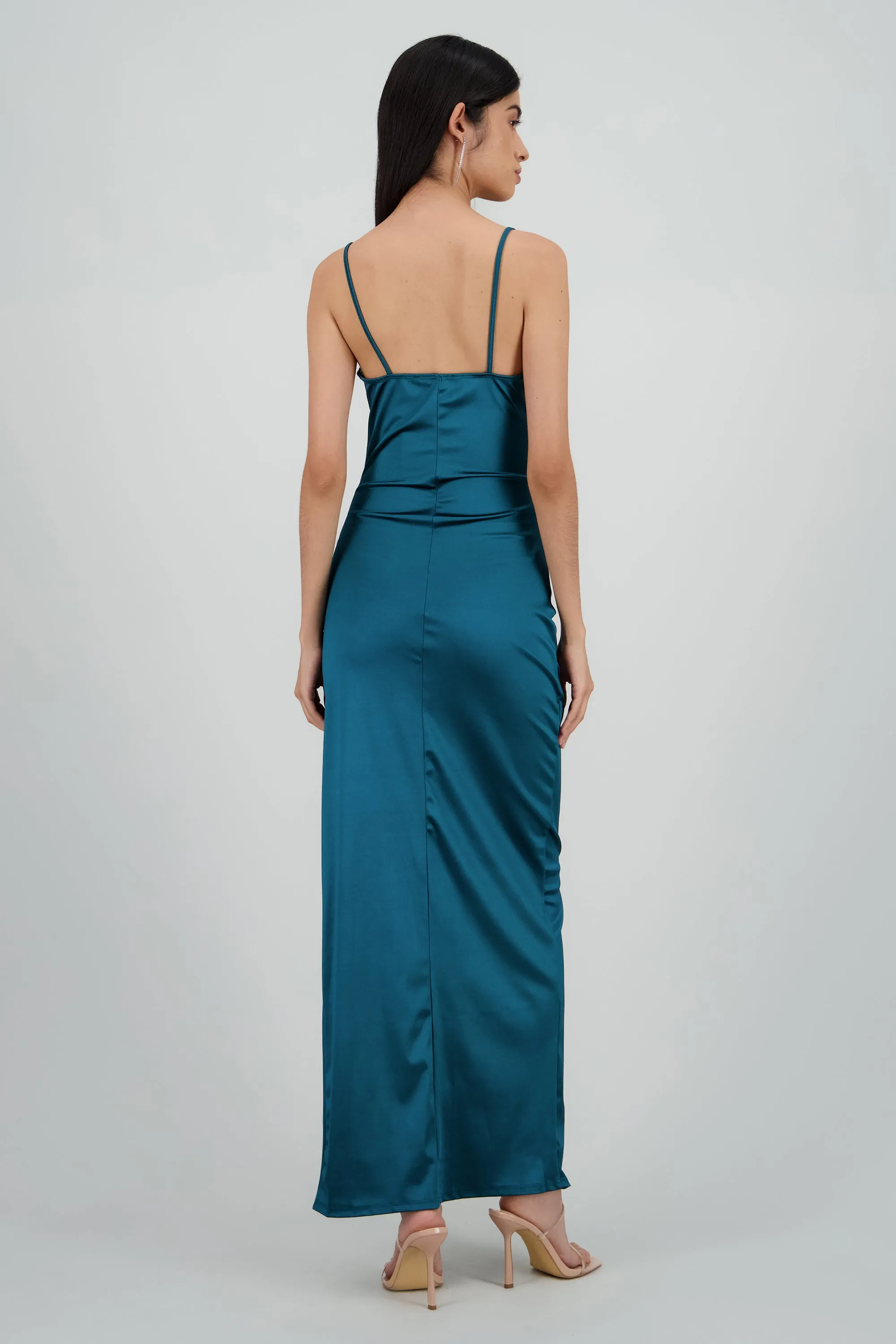 Vestido satinado midi sold by Shasa product image thumbnail 4