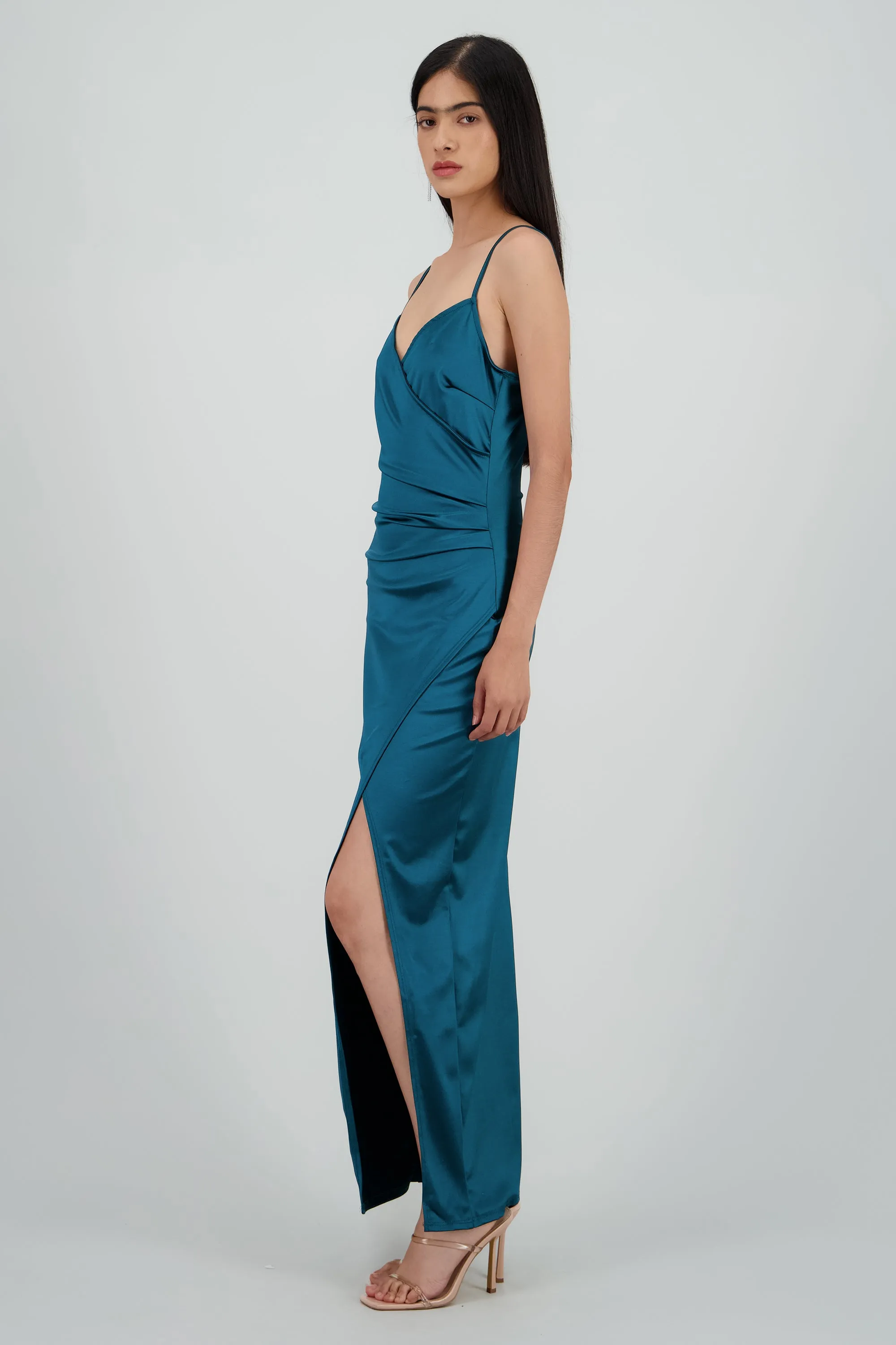 Vestido satinado midi sold by Shasa product image thumbnail 3