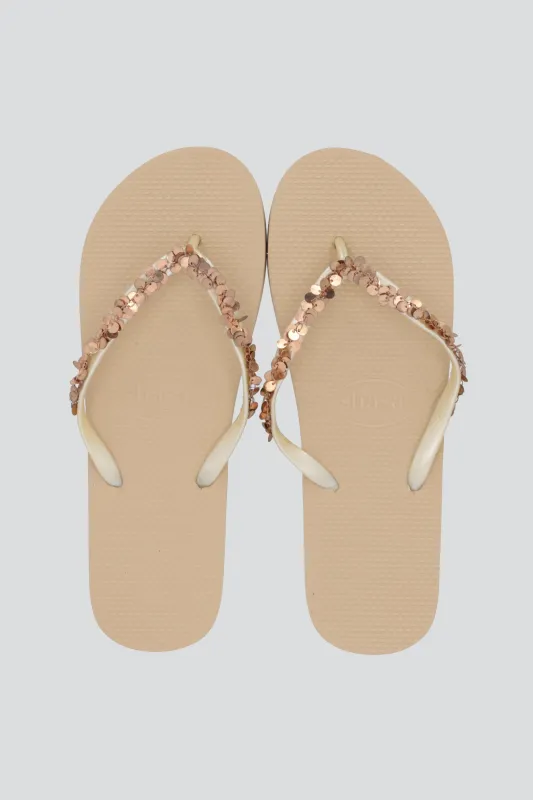 Flio flop chinela lentejuela sold by Shasa