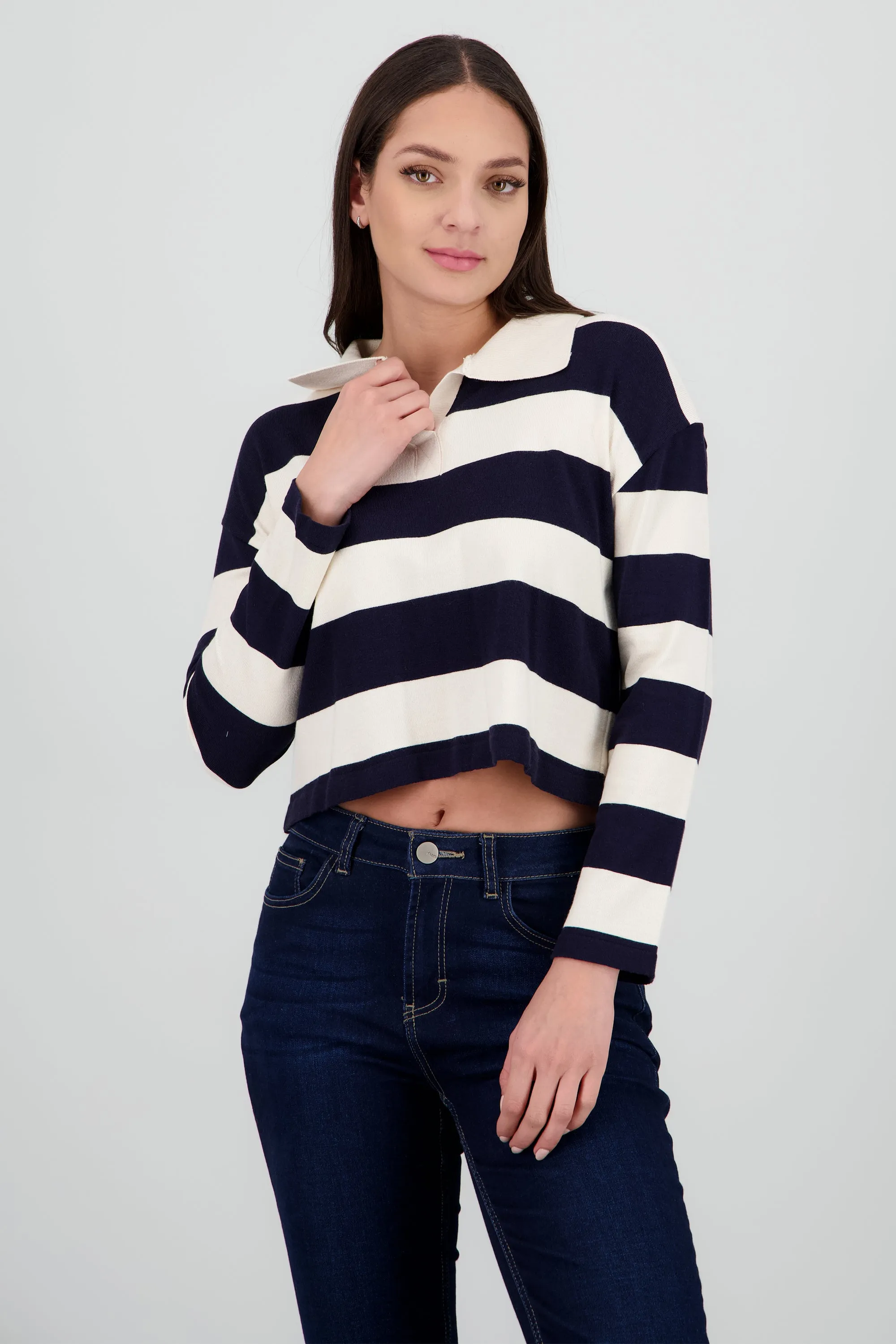 Sueter cuello polo lineas sold by Shasa product image thumbnail 2