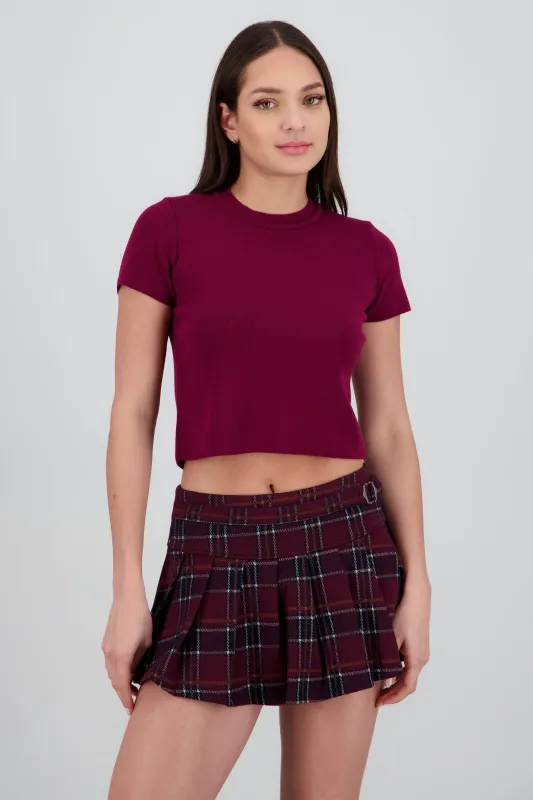 Top tejido manga corta sold by Shasa