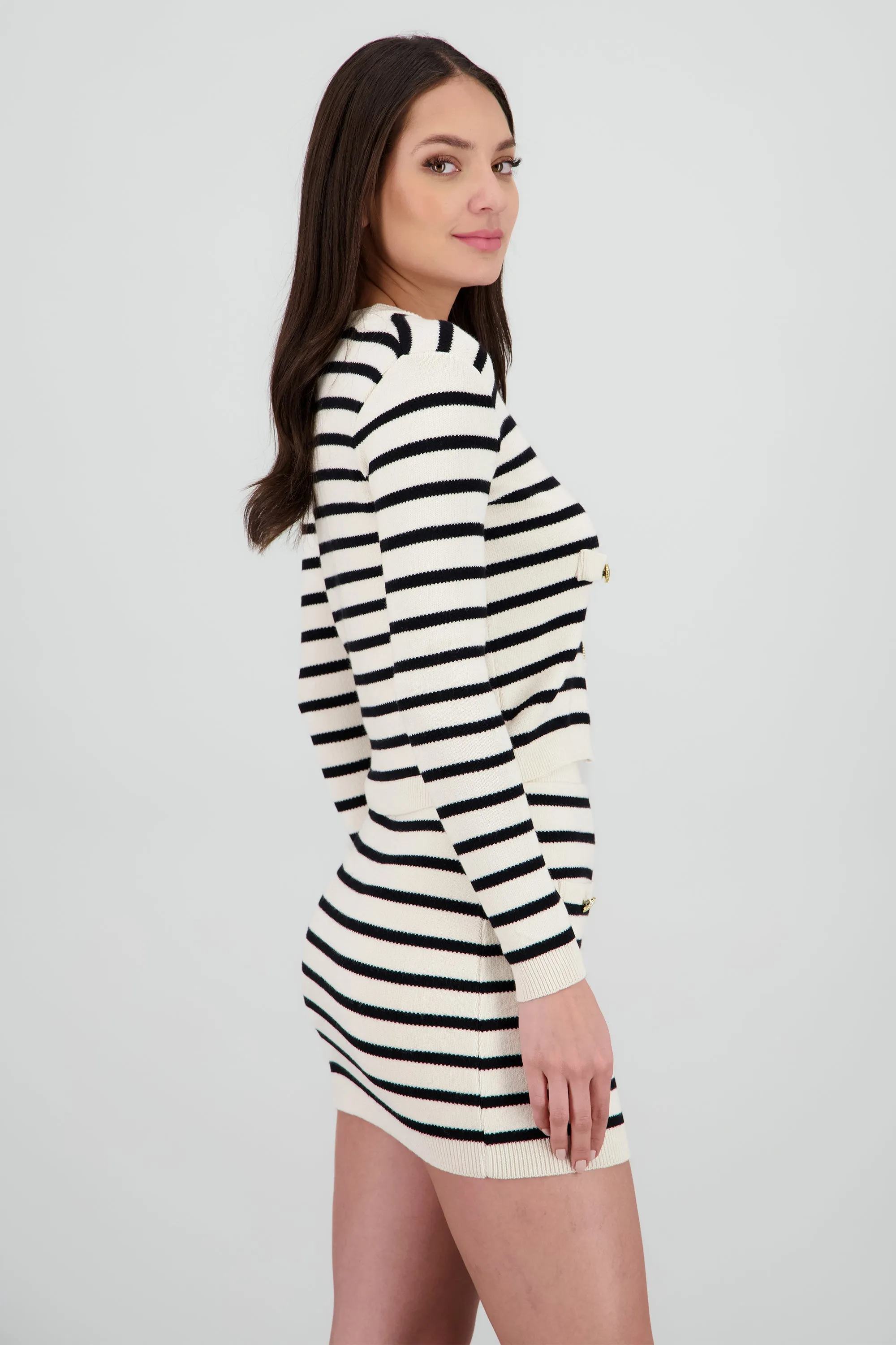 Sueter rayas boton detalle sold by Shasa product image thumbnail 3