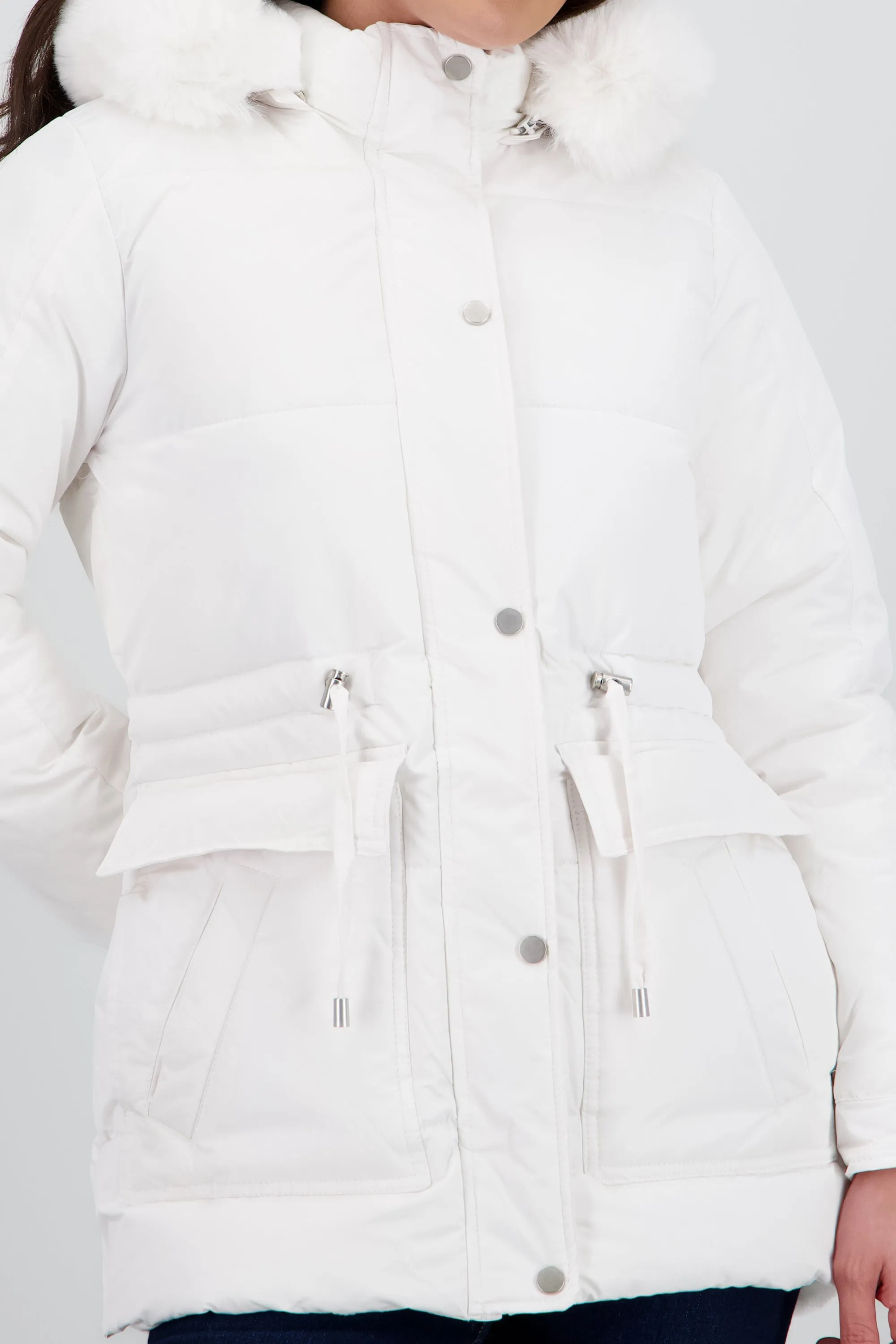 Chamarra puffer gorro pelo sold by Shasa product image thumbnail 5