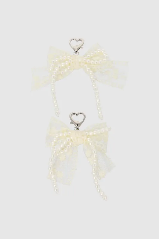 Charm para calzado moño perlas sold by Shasa