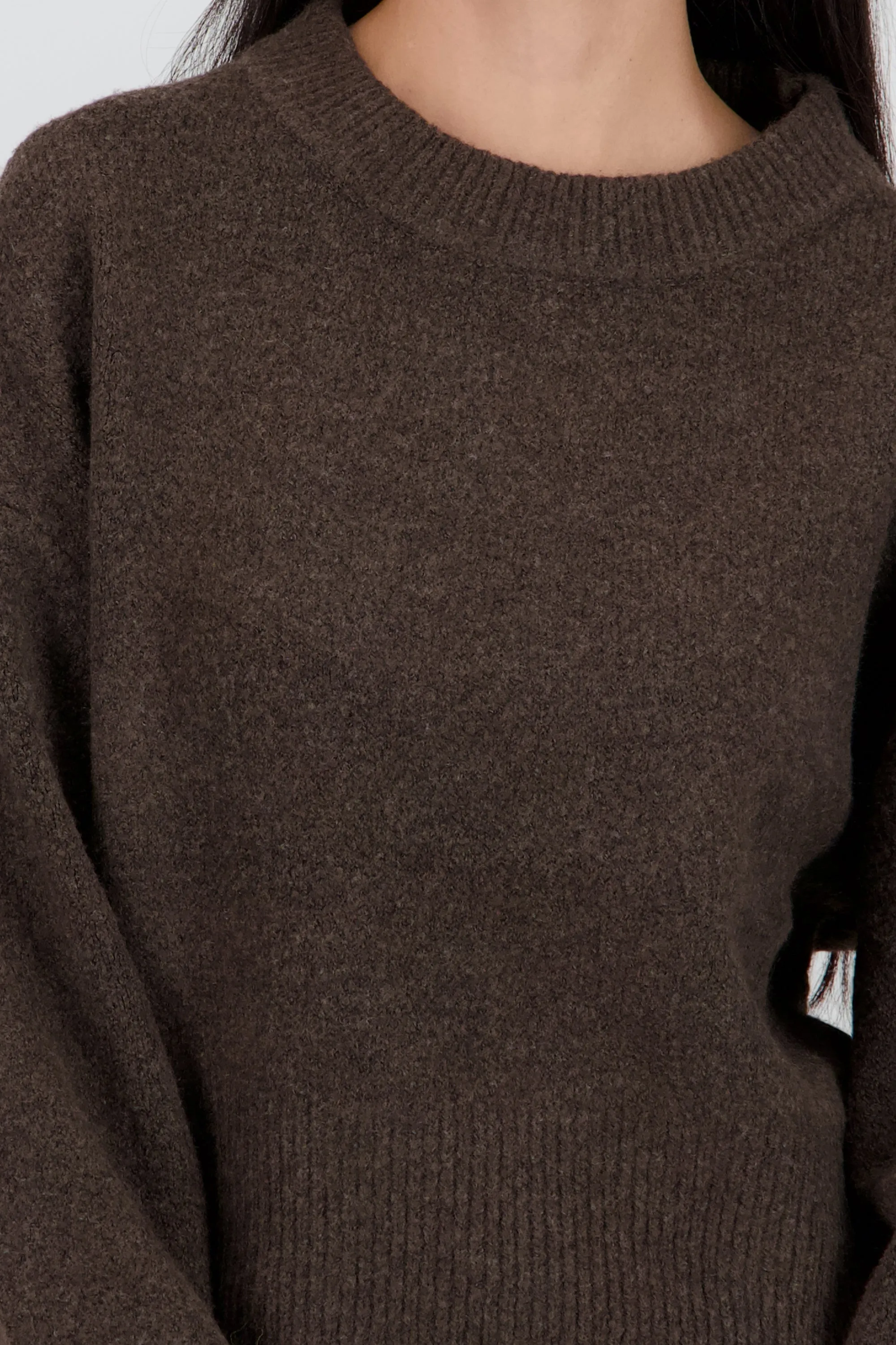 Sueter de cuello redondo manga larga suave sold by Shasa product image thumbnail 5