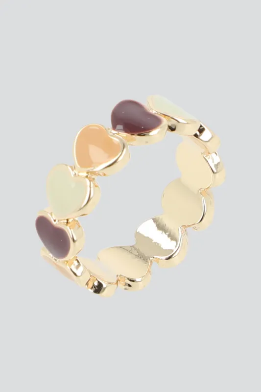 Anillo Corazones Multicolor sold by Shasa