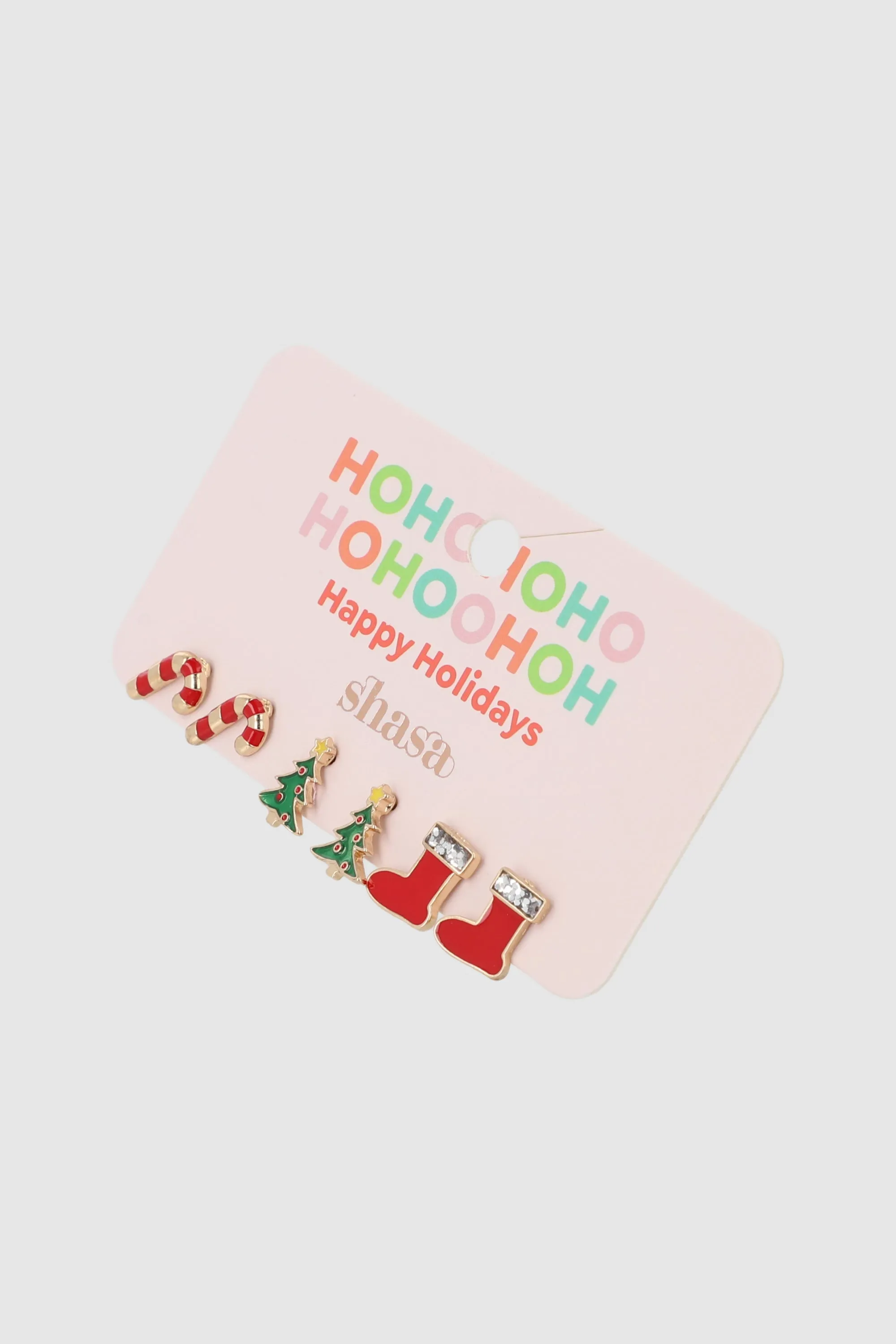 3 PR ARETES NAVIDAD sold by Shasa product image thumbnail 2