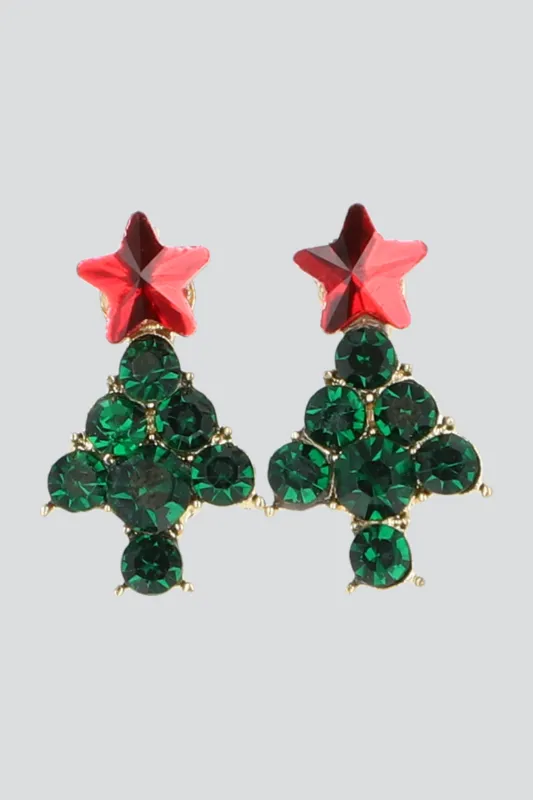Aretes arbol de navidad sold by Shasa