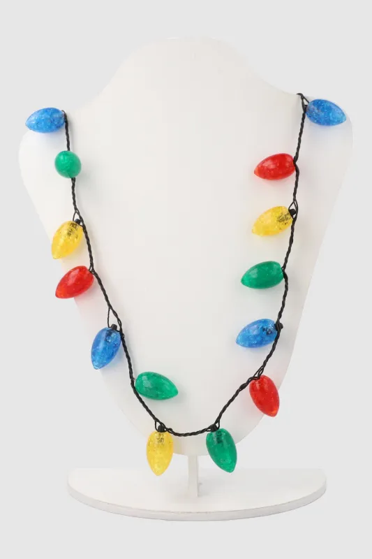 Collar focos navideños chicos luz sold by Shasa