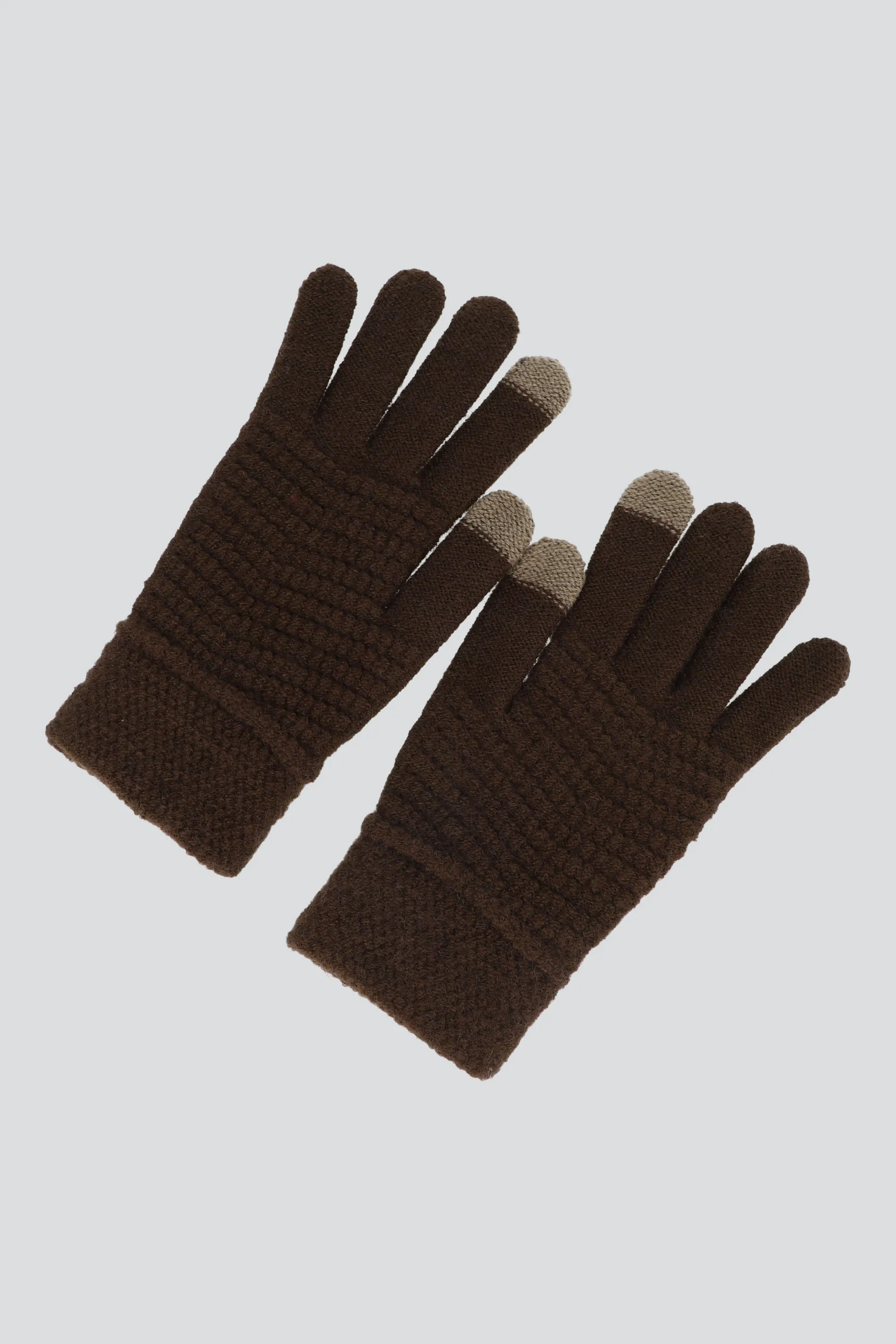 Guantes tejido waffle bicolor sold by Shasa