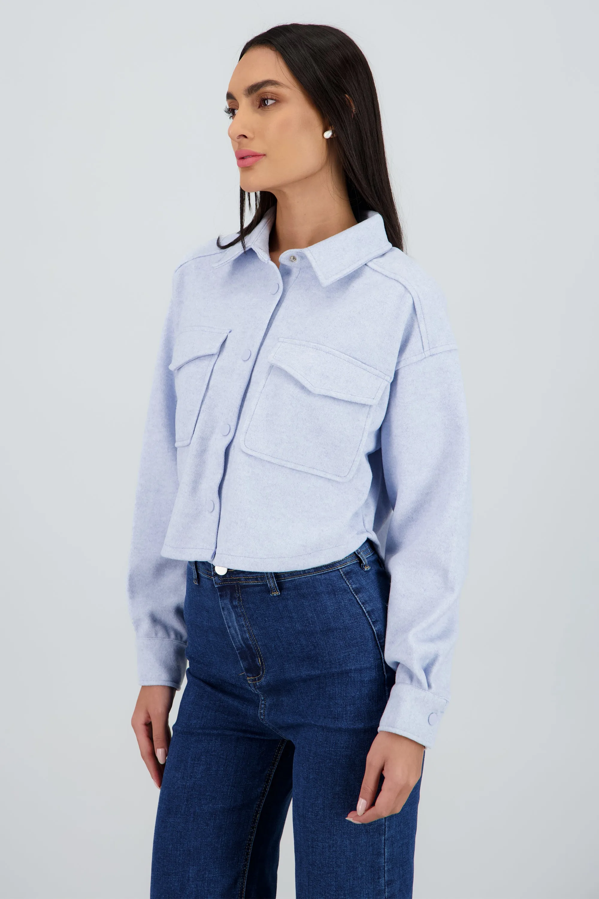 Chamarra crop bolsas parche Hypsters sold by Shasa product image thumbnail 3