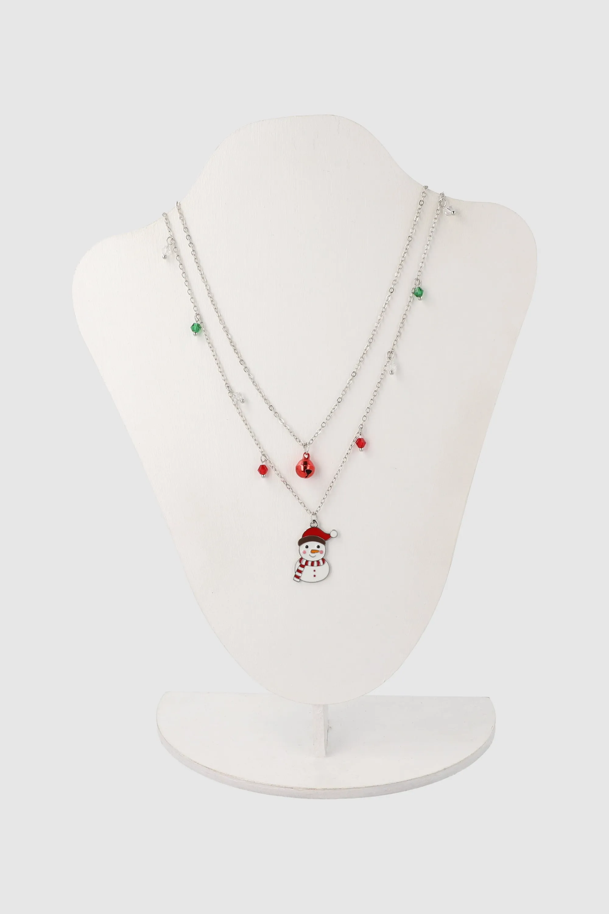 Collar 2 capas muleco de nieve sold by Shasa