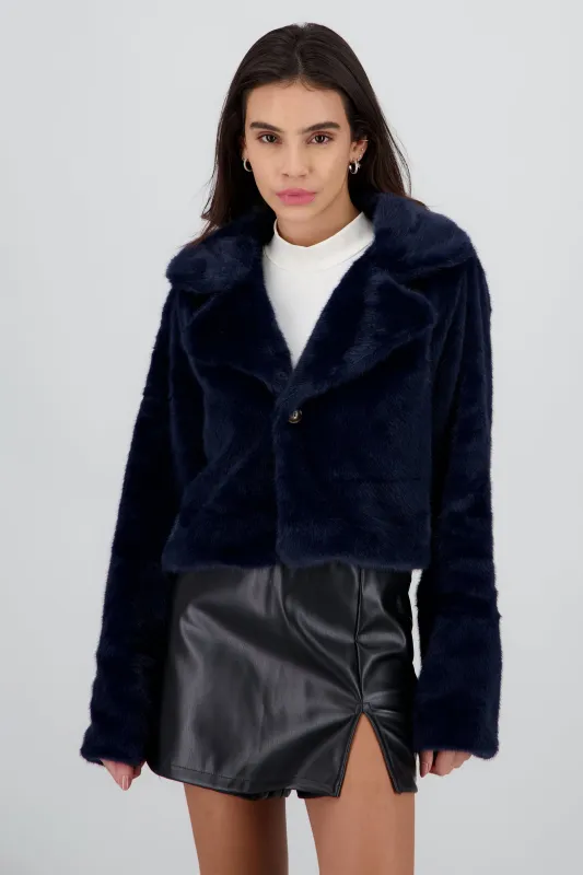 Abrigo corto liso pelo sold by Shasa