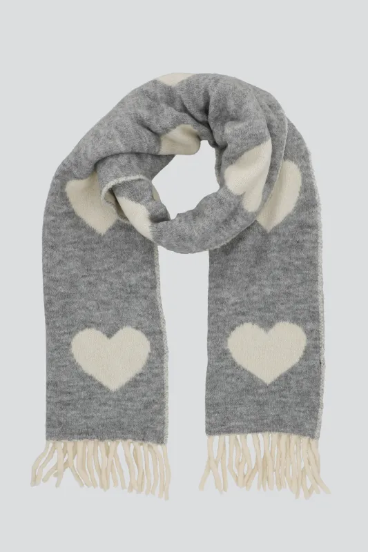 Bufanda corazones sold by Shasa