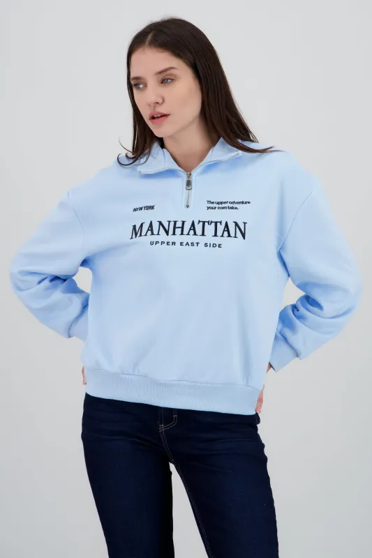 Sudadera manhattan detalle cierre sold by Shasa