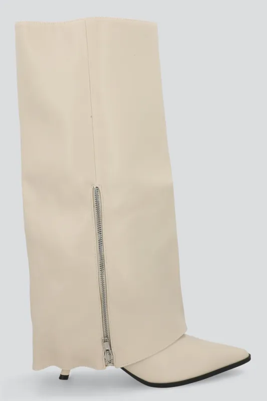 Bota pointy funda zipper sold by Shasa