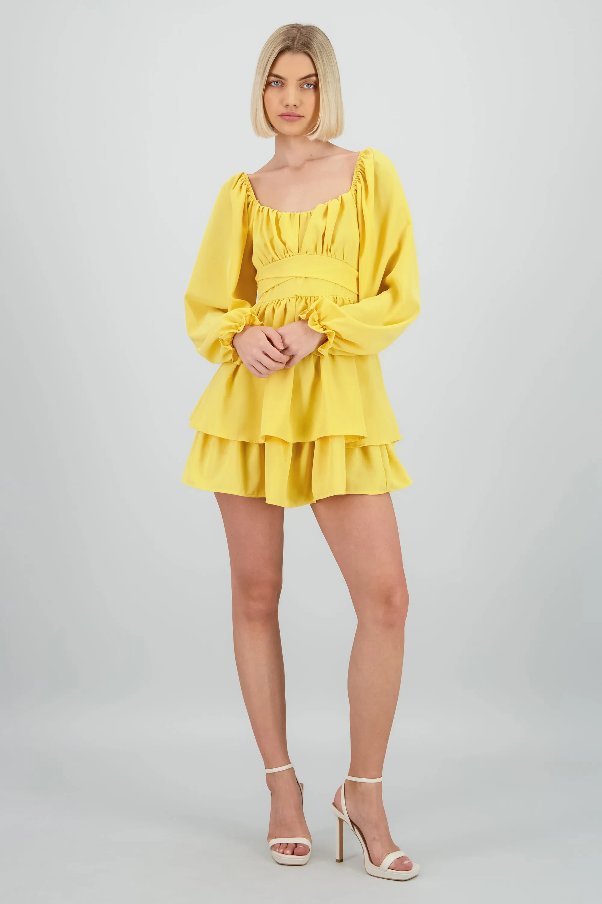 Vestido Mini Olanes Manga Larga sold by Shasa