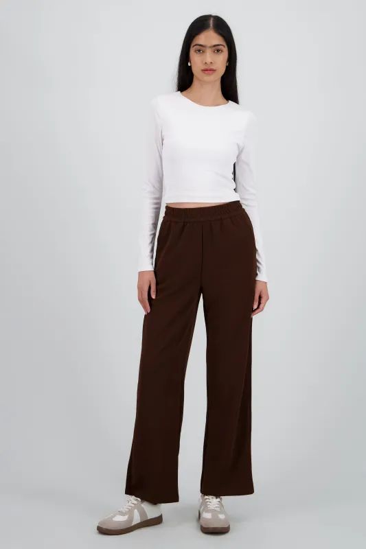 Pants amplios pretina resorte sold by Shasa