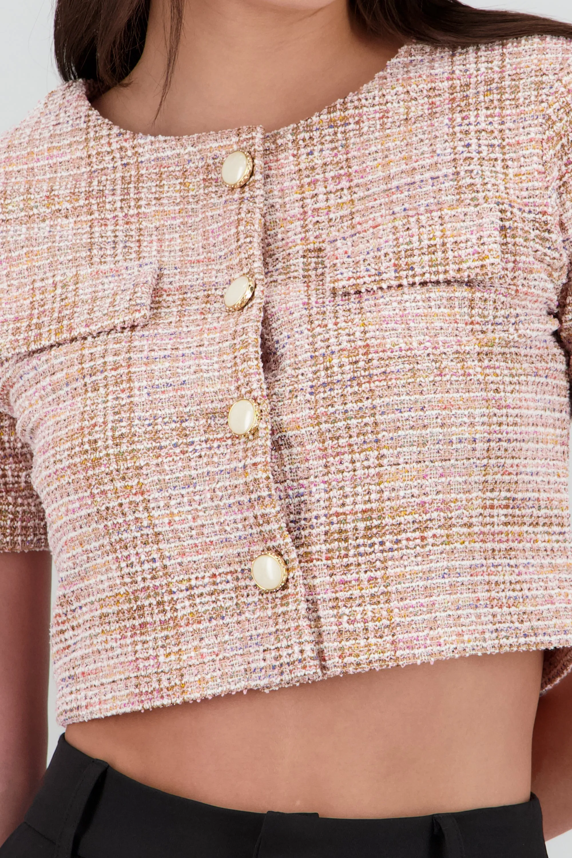 Blusa botones tweed sold by Shasa product image thumbnail 5