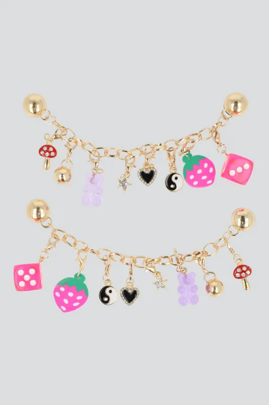 1 pr cadena para shoe charm sold by Shasa