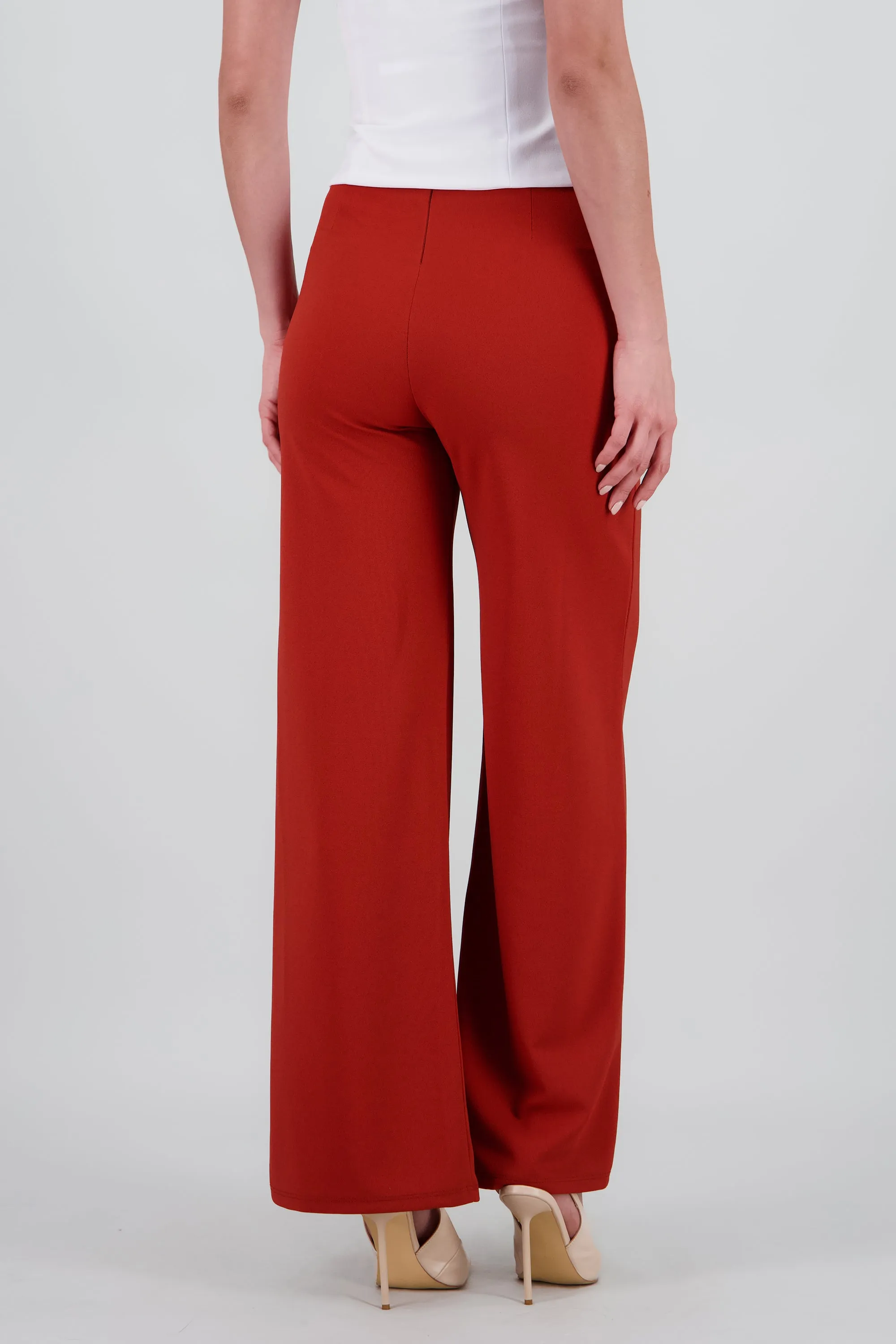 Pantalón Wide Leg Cintura Alta Costuras sold by Shasa product image thumbnail 4