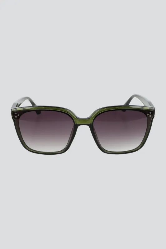 Lentes de sol oversize detalle metalico sold by Shasa