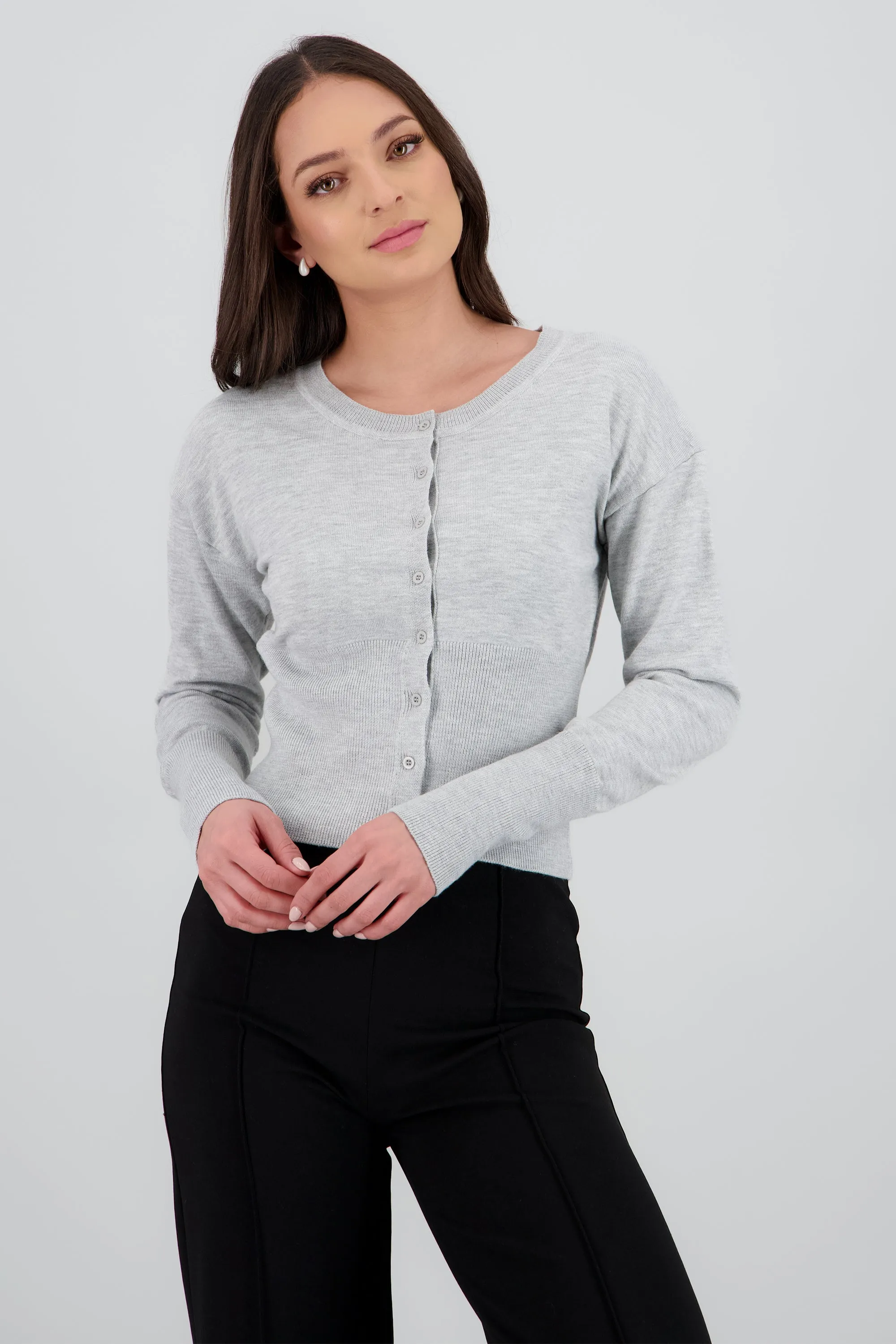 Cardigan con botones liso sold by Shasa product image thumbnail 2