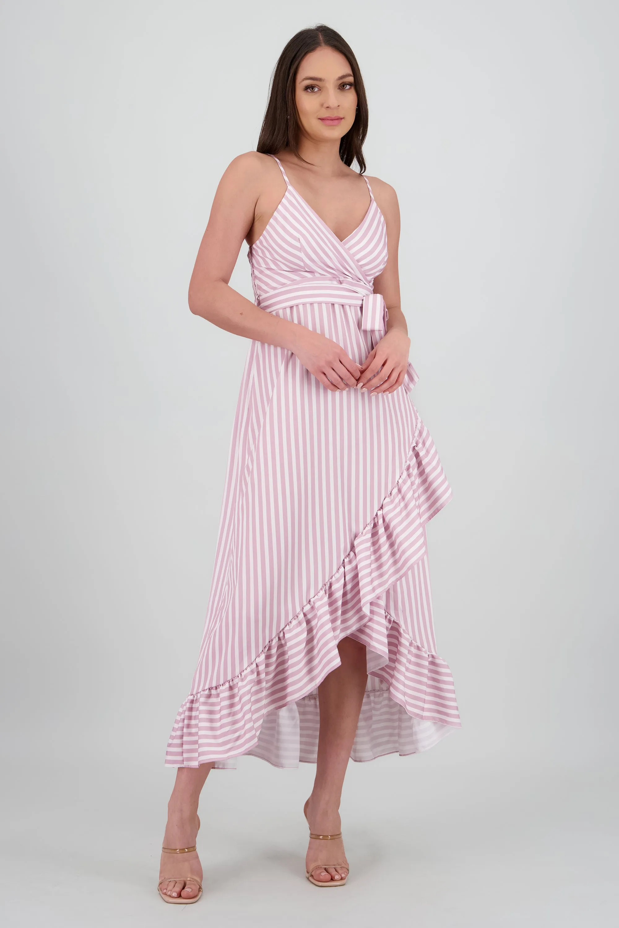 Vestido midi olanes rayas sold by Shasa product image thumbnail 2