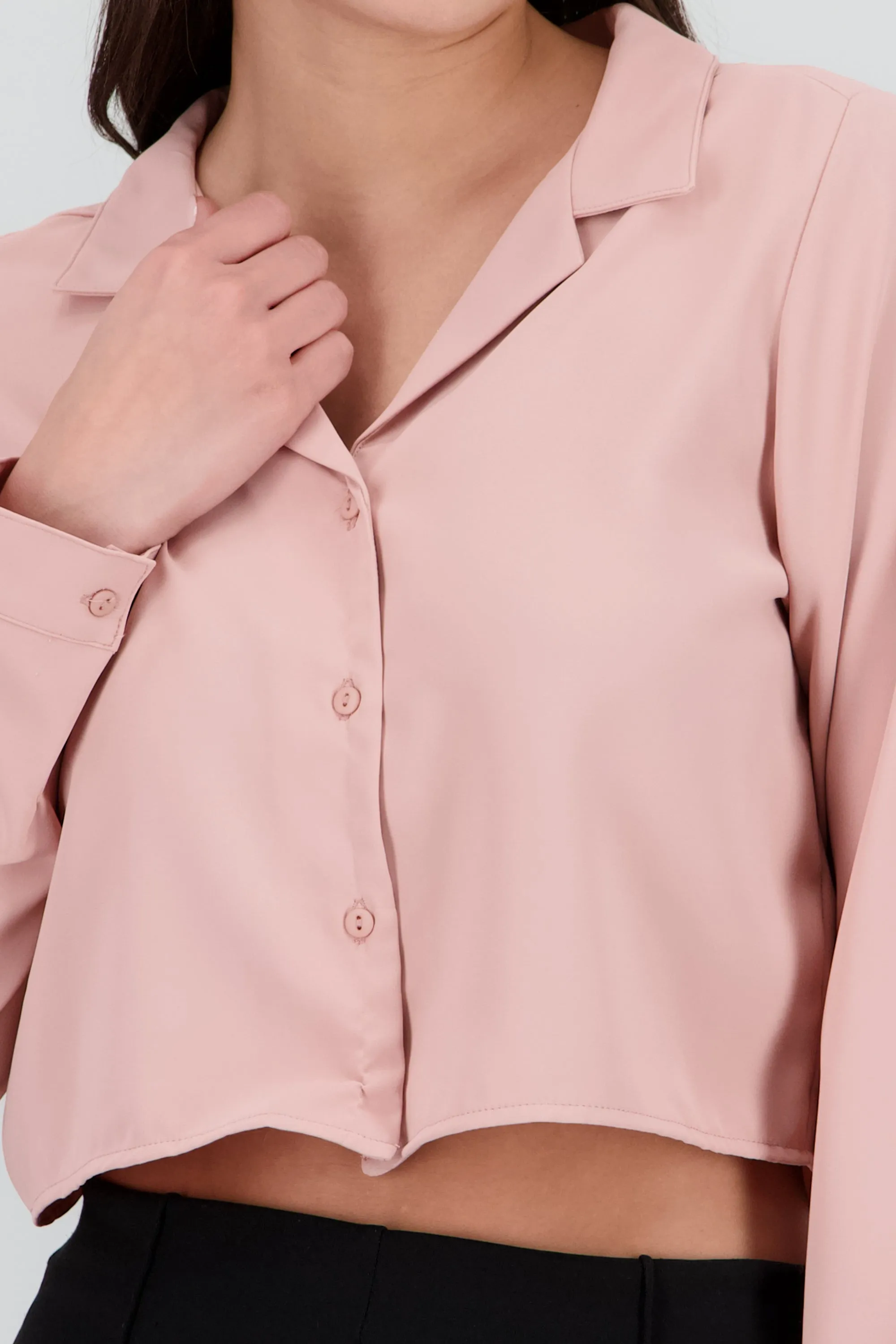 Camisa lisa manga larga sold by Shasa product image thumbnail 5