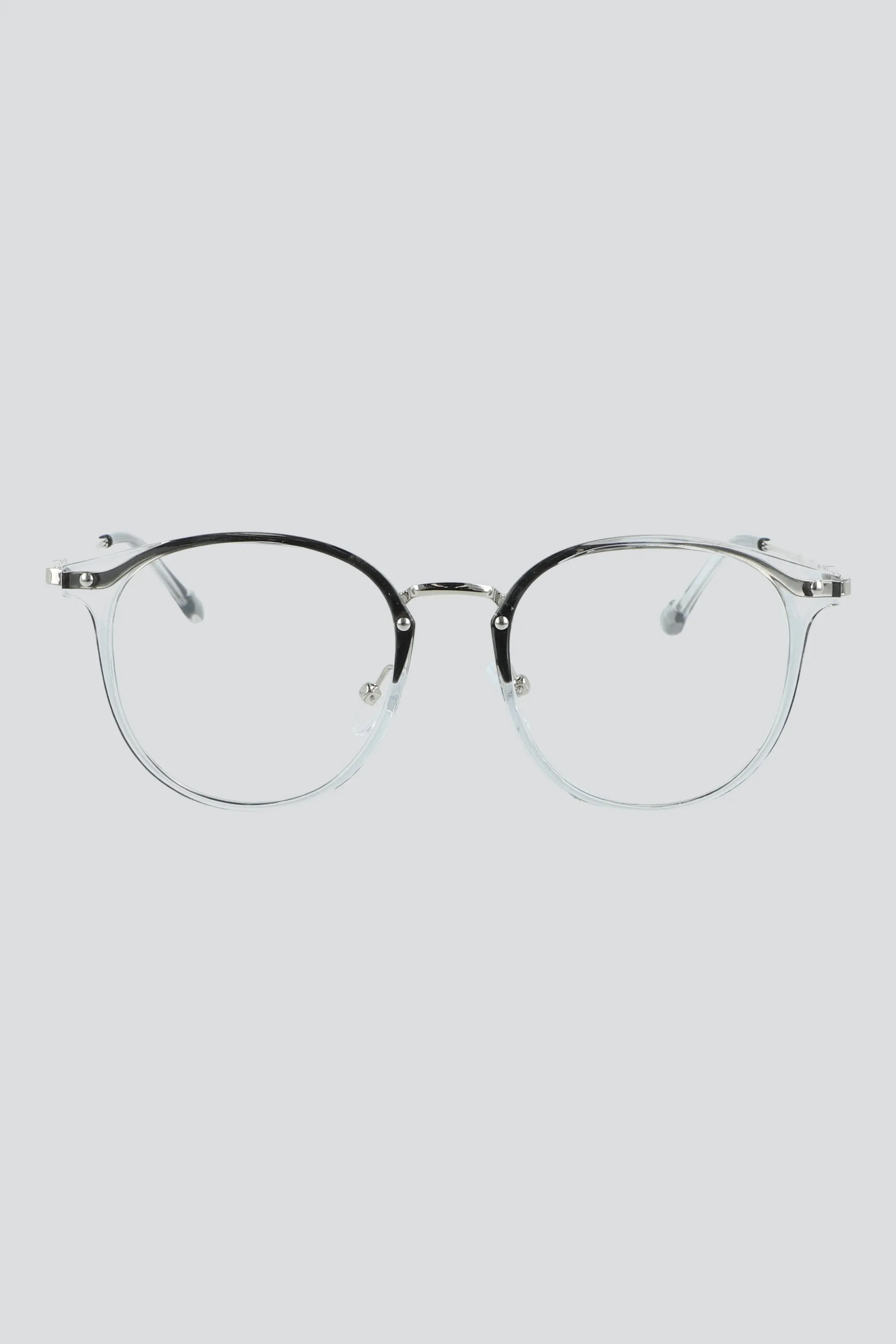 Lentes redondos armazón mixto luz azul sold by Shasa