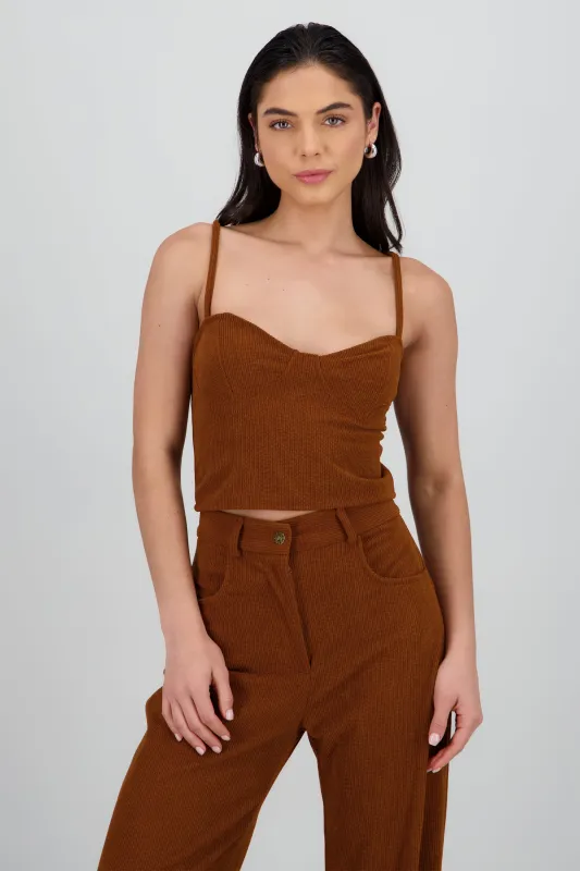 Top tirantes copas detalle textura sold by Shasa