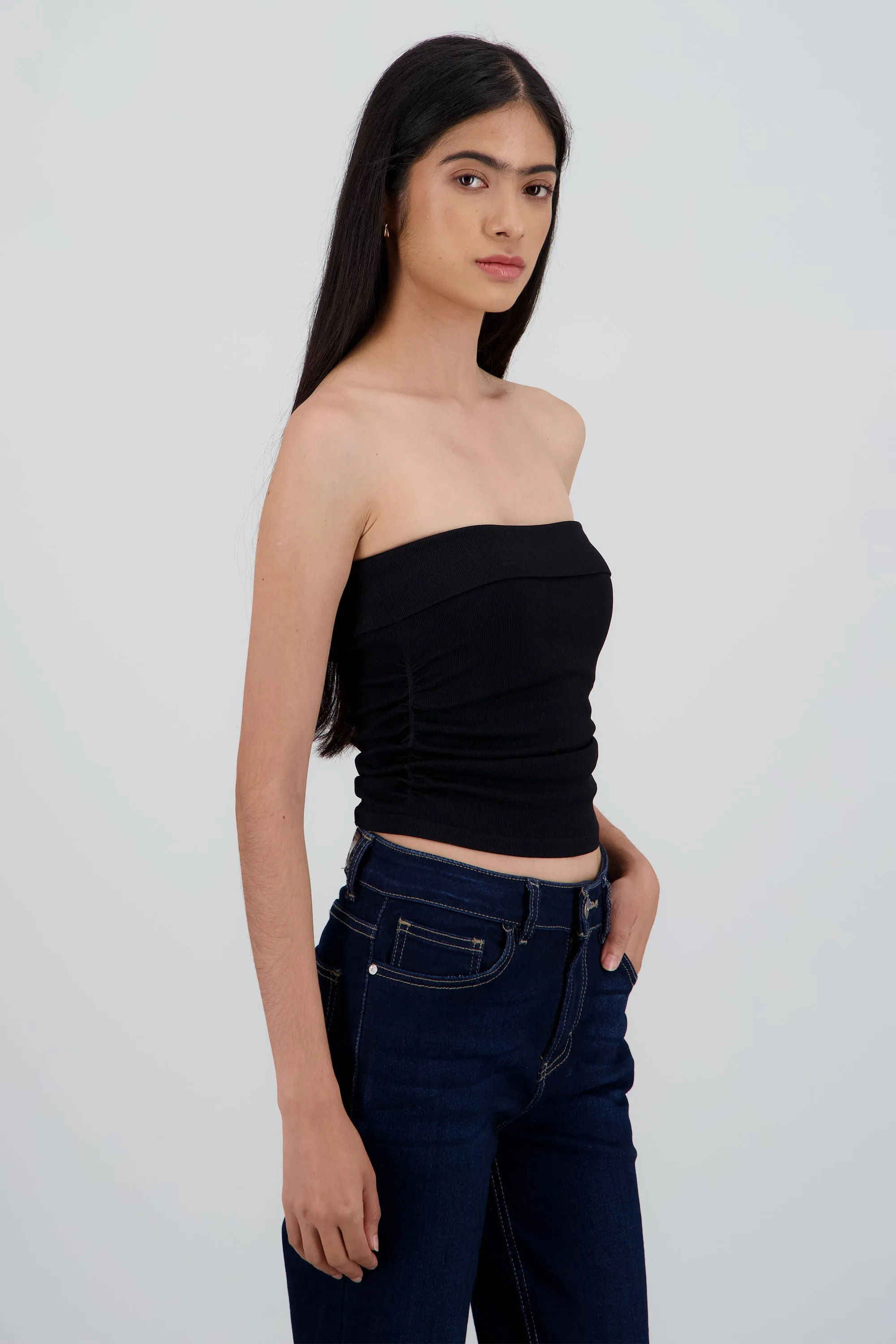 Top tubo seamless drapeado costados sold by Shasa product image thumbnail 3