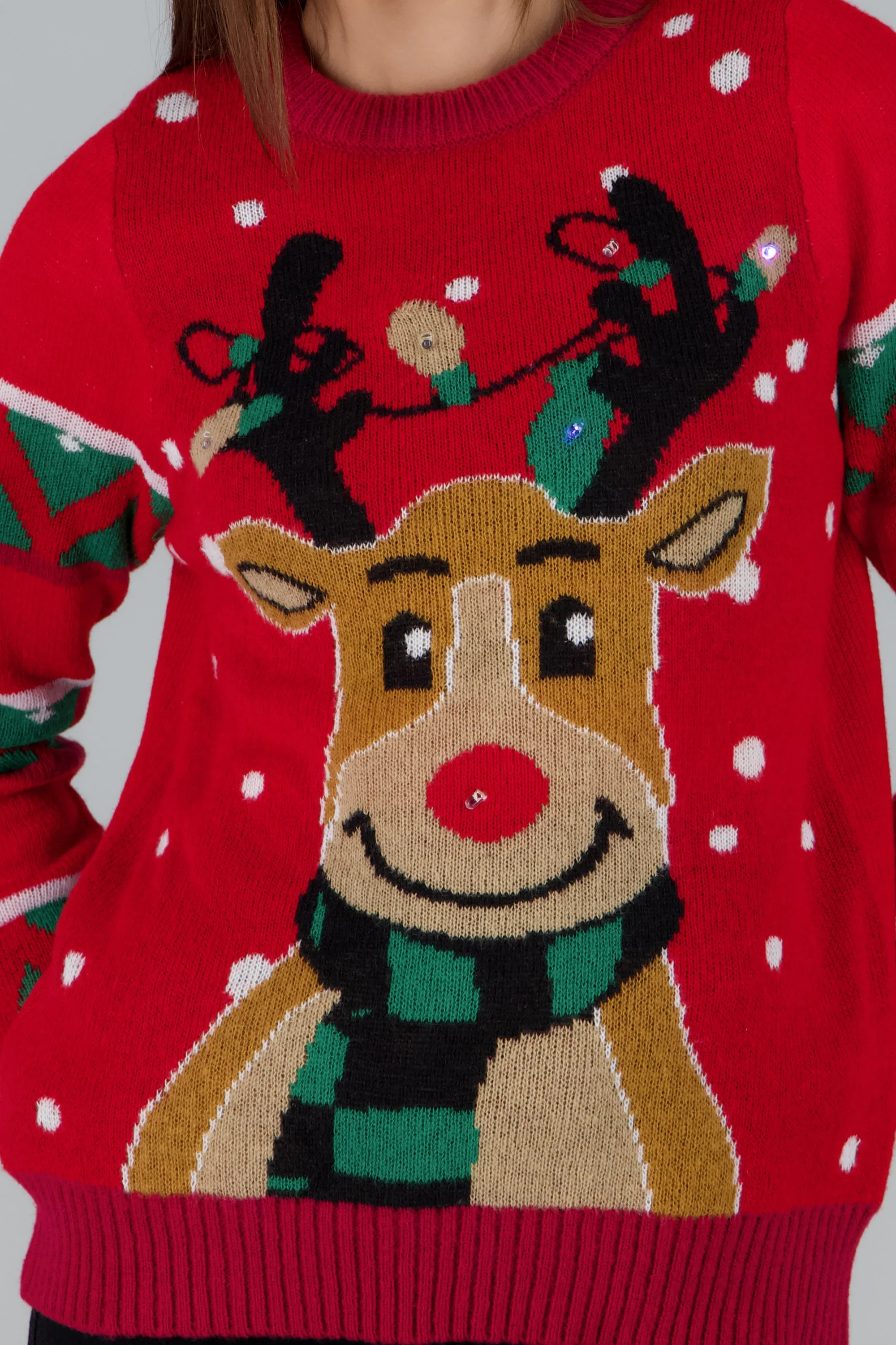 Sueter reno grecas con luces y música sold by Shasa product image thumbnail 5