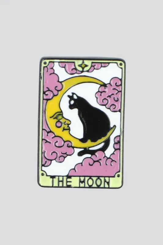 Pin carta gato luna sold by Shasa
