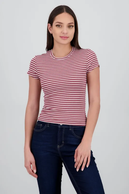 T-shirt crop manga corta sold by Shasa