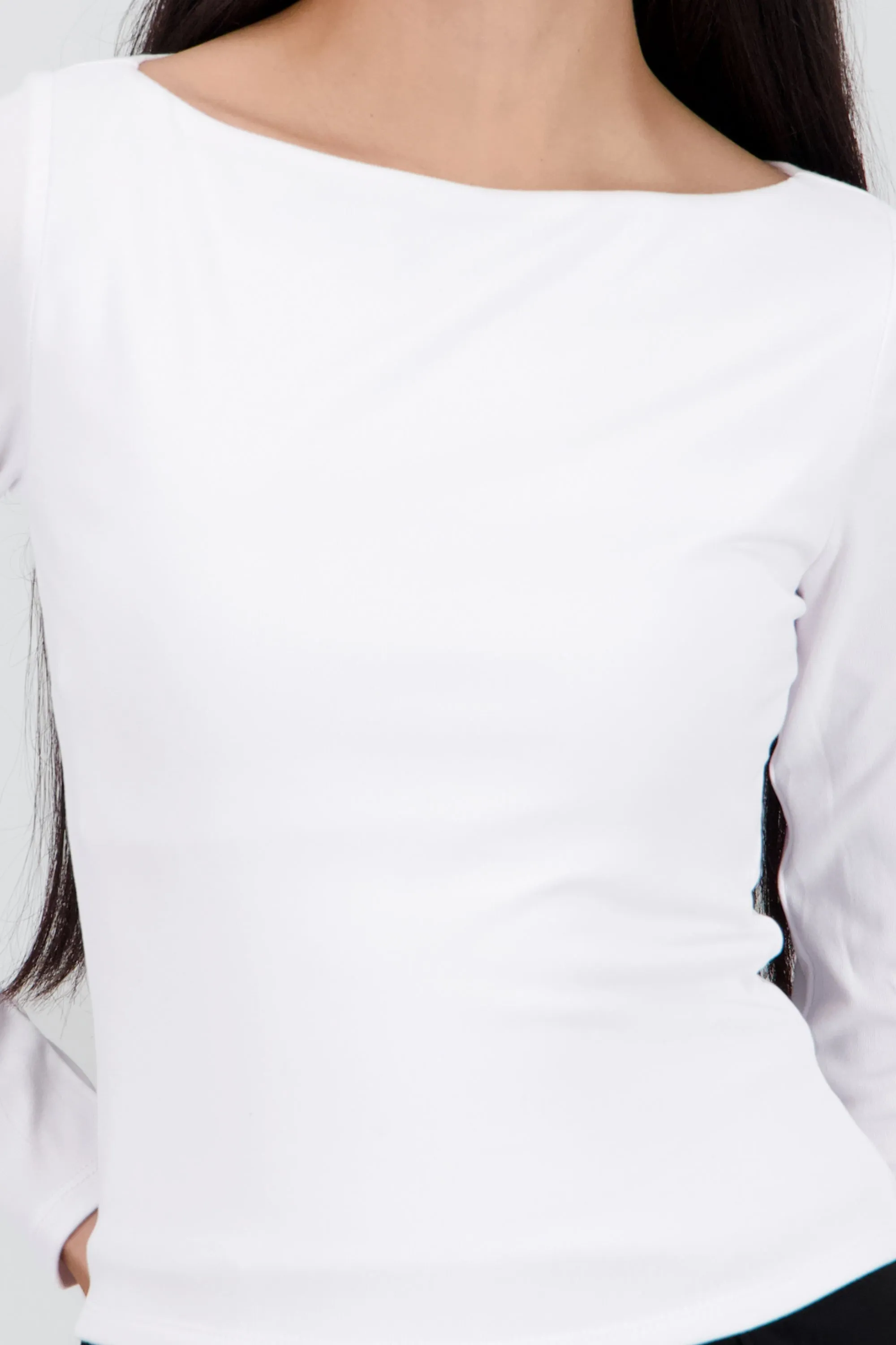 Top escote barco manga larga sold by Shasa product image thumbnail 5