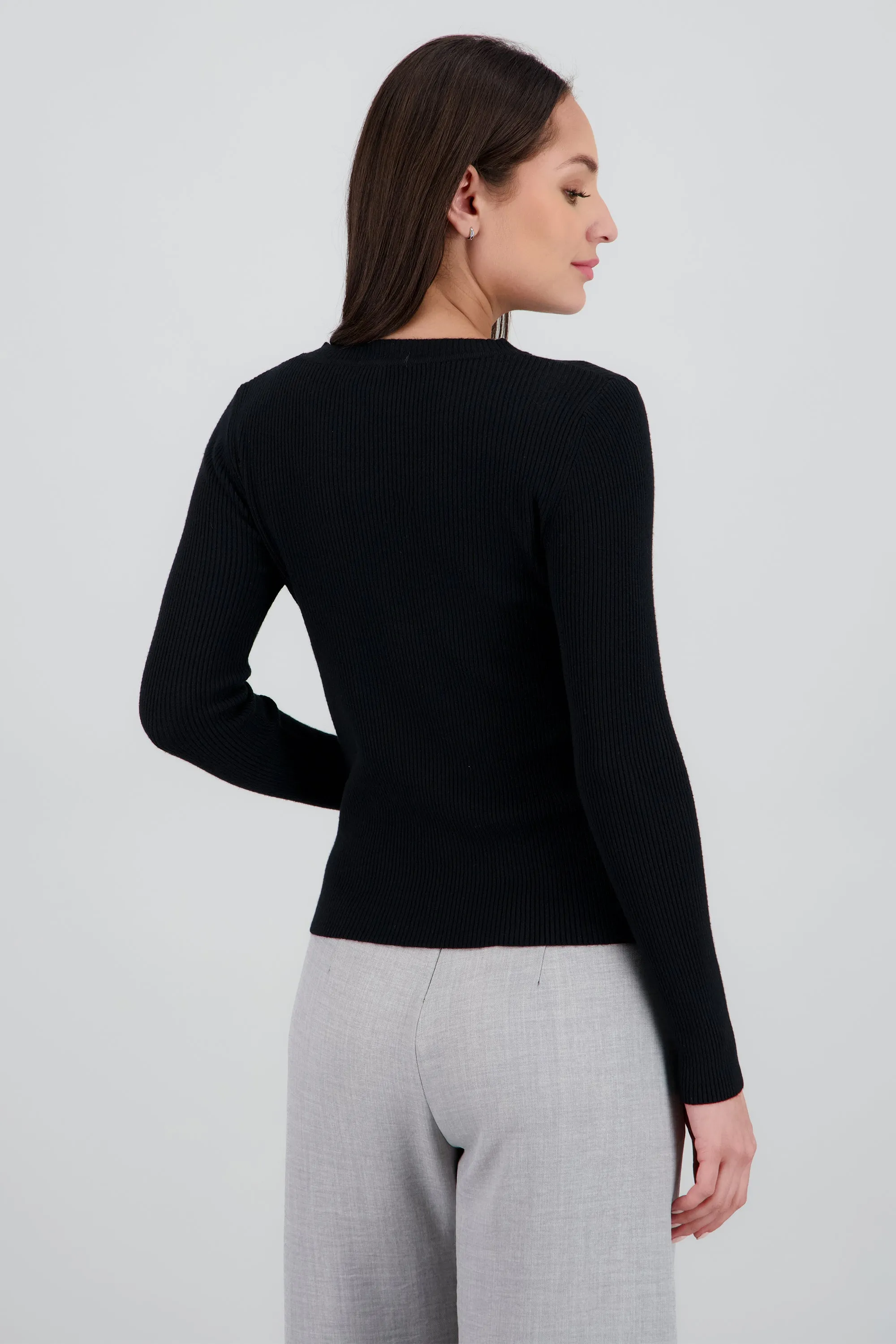 Top tejido cuello redondo manga larga sold by Shasa product image thumbnail 4