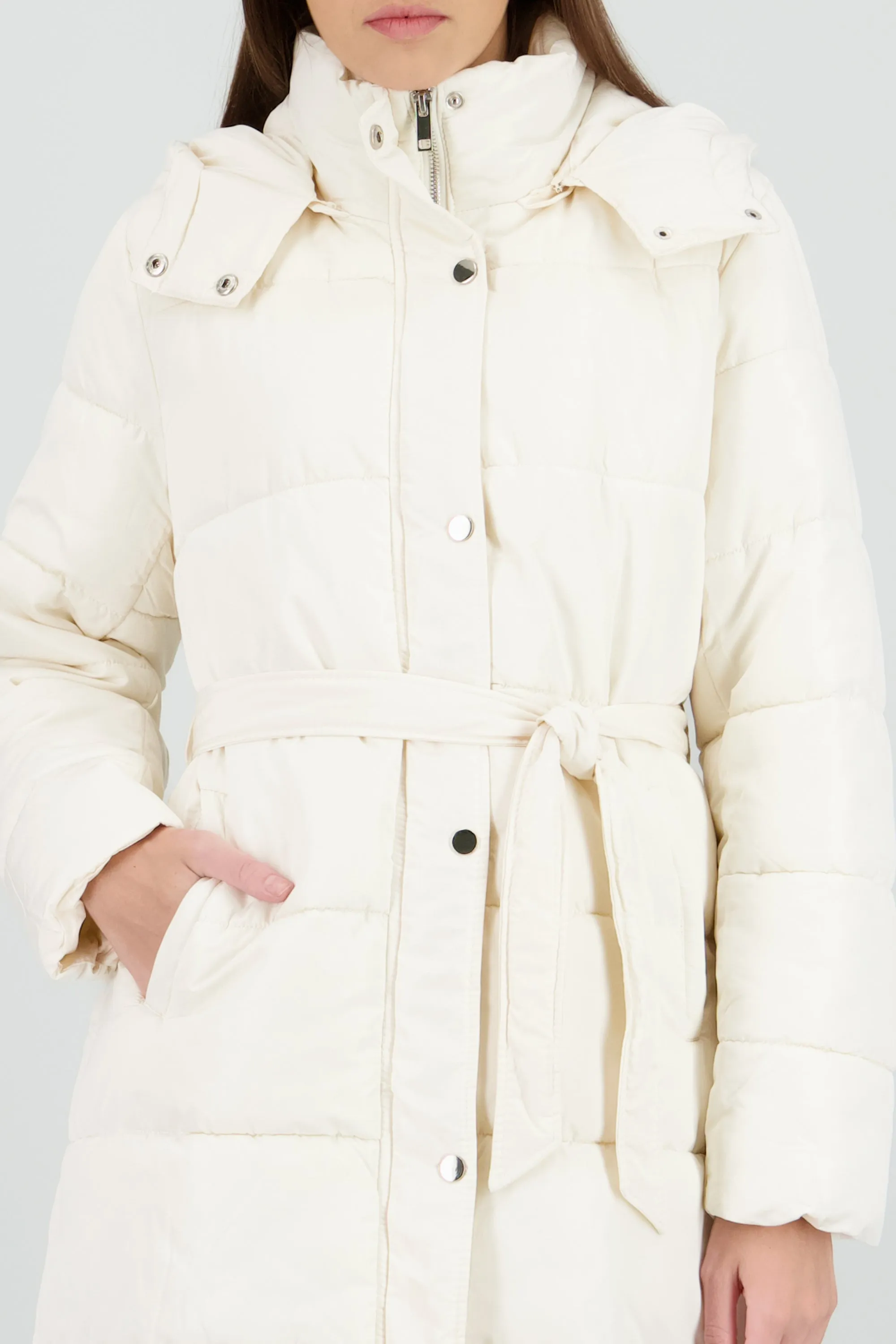 Chamarra larga detalle gorro sold by Shasa product image thumbnail 5