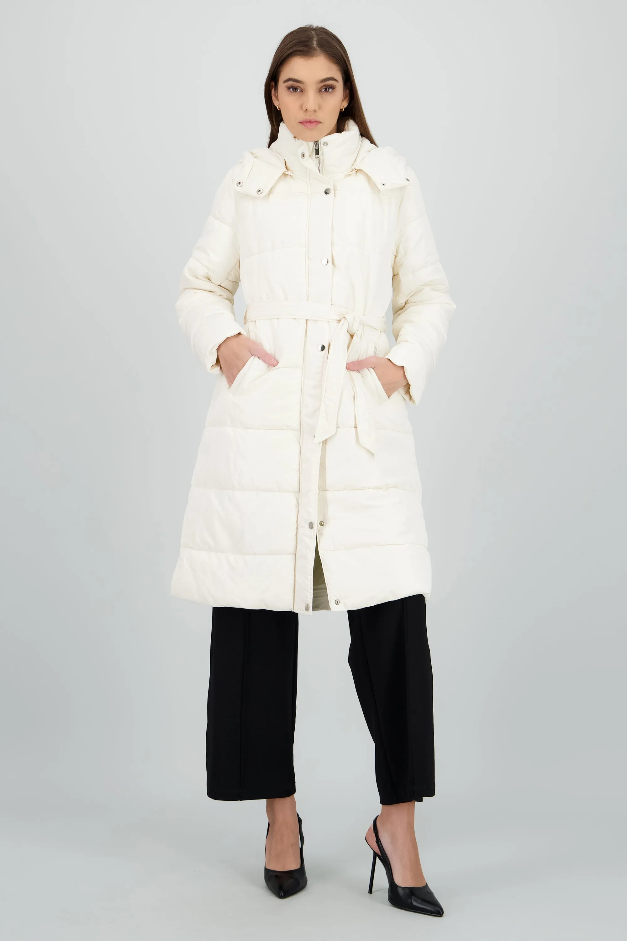 Chamarra larga detalle gorro sold by Shasa product image thumbnail 2