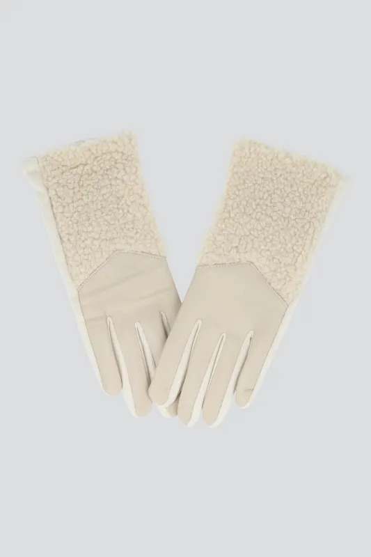 Guantes detalle sherpa sold by Shasa