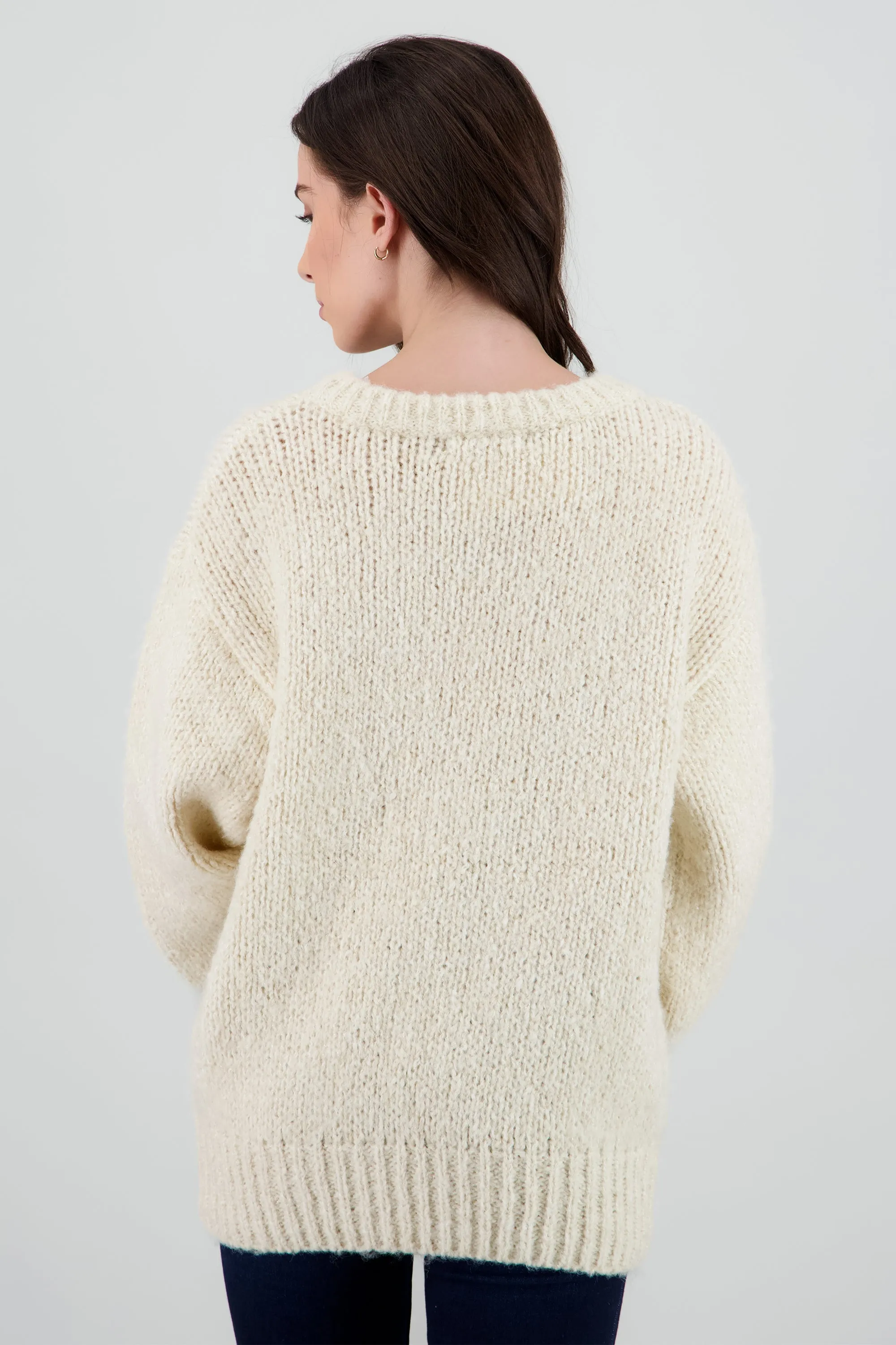 Sueter oversized con lurex sold by Shasa product image thumbnail 4