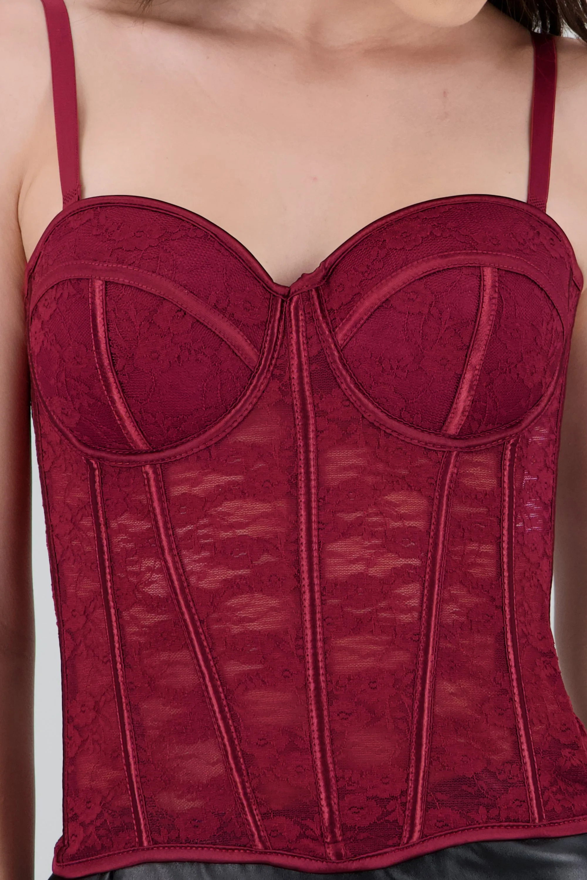 Corset copas encaje liso sold by Shasa product image thumbnail 5