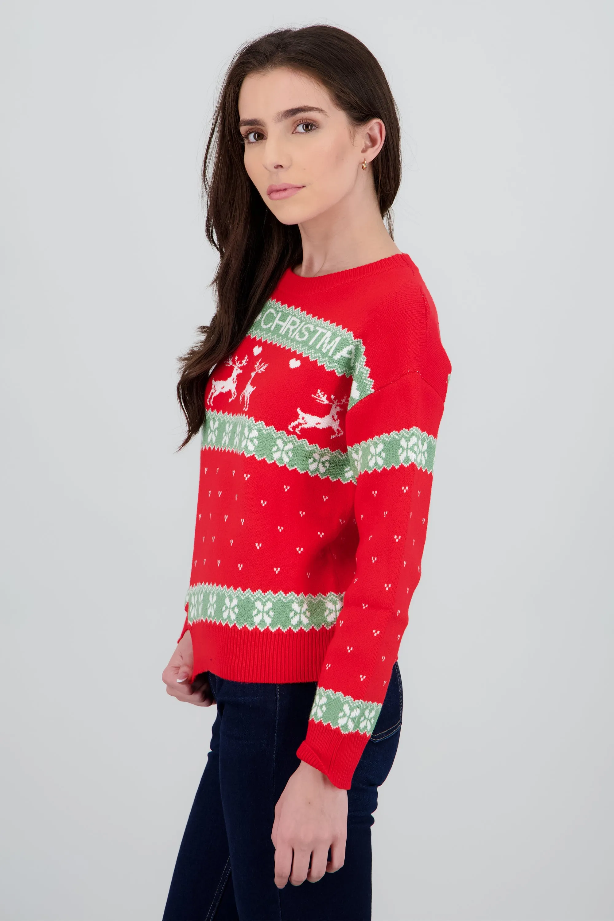 Sueter navidad con mini corazones sold by Shasa product image thumbnail 3