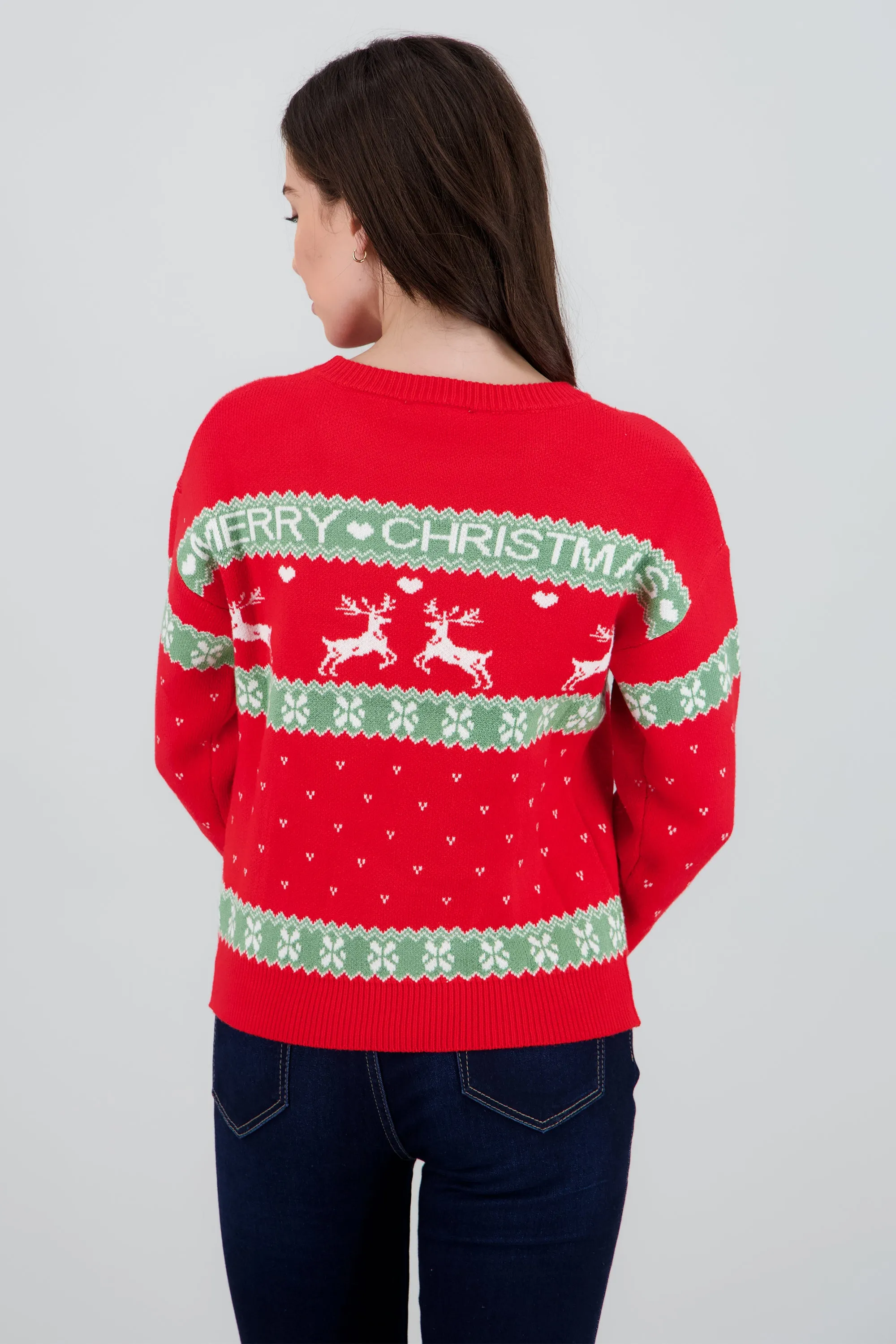 Sueter navidad con mini corazones sold by Shasa product image thumbnail 4