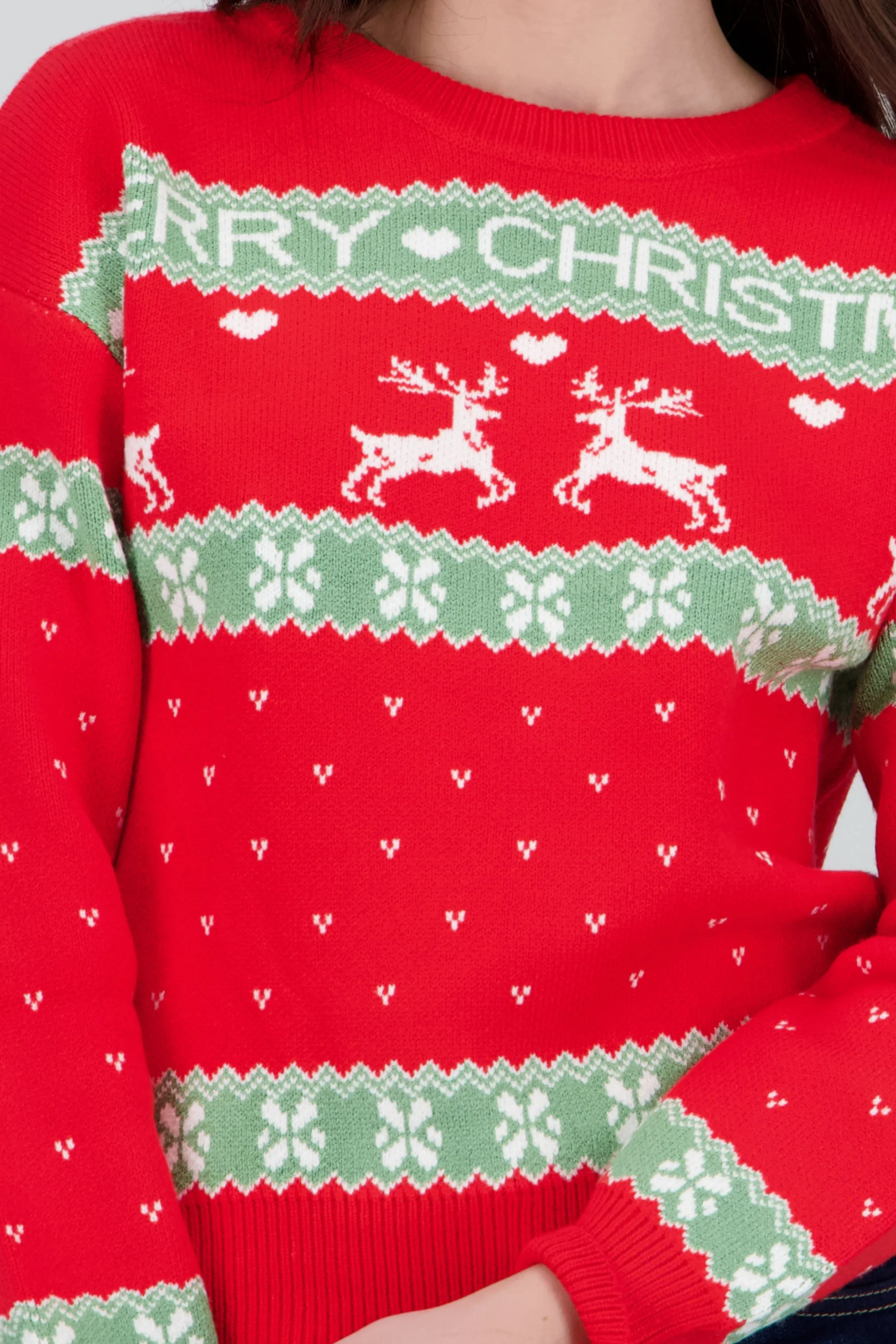 Sueter navidad con mini corazones sold by Shasa product image thumbnail 5