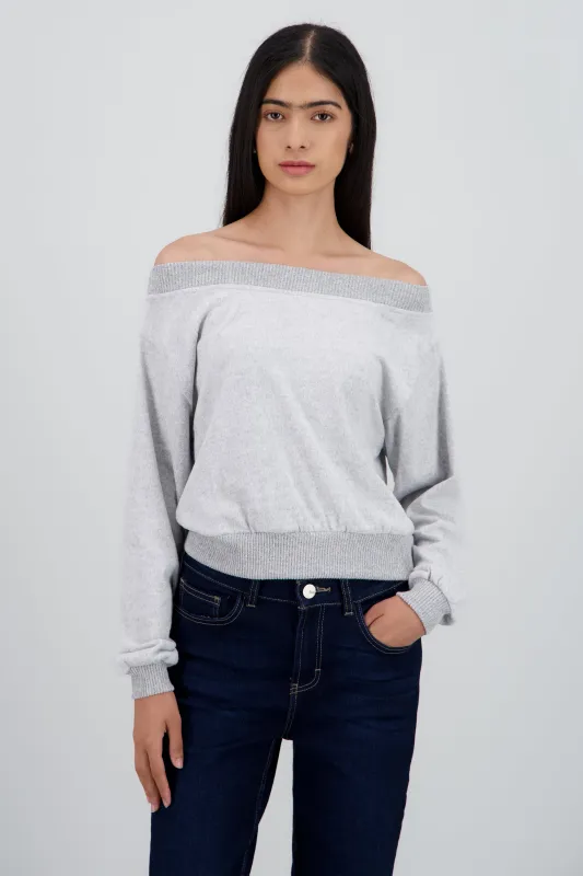Sudadera off shoulder sold by Shasa