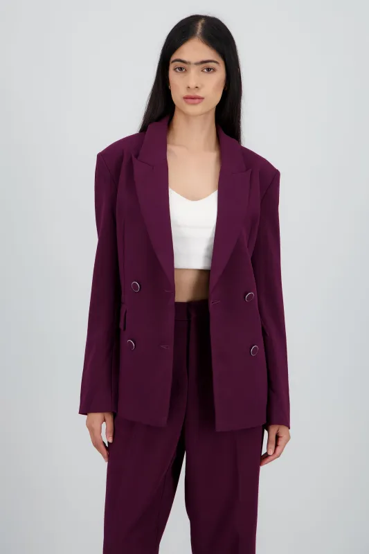 Saco sastreado liso sold by Shasa