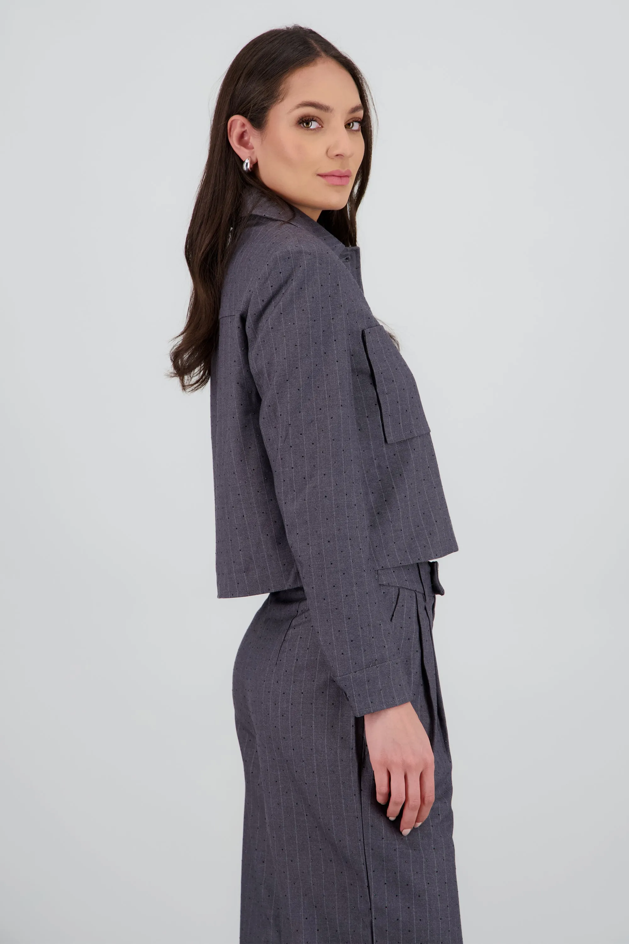 Camisa lisa m/l detalle tela sold by Shasa product image thumbnail 3