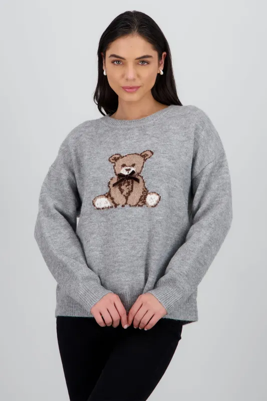 Sueter oso detalle moño sold by Shasa