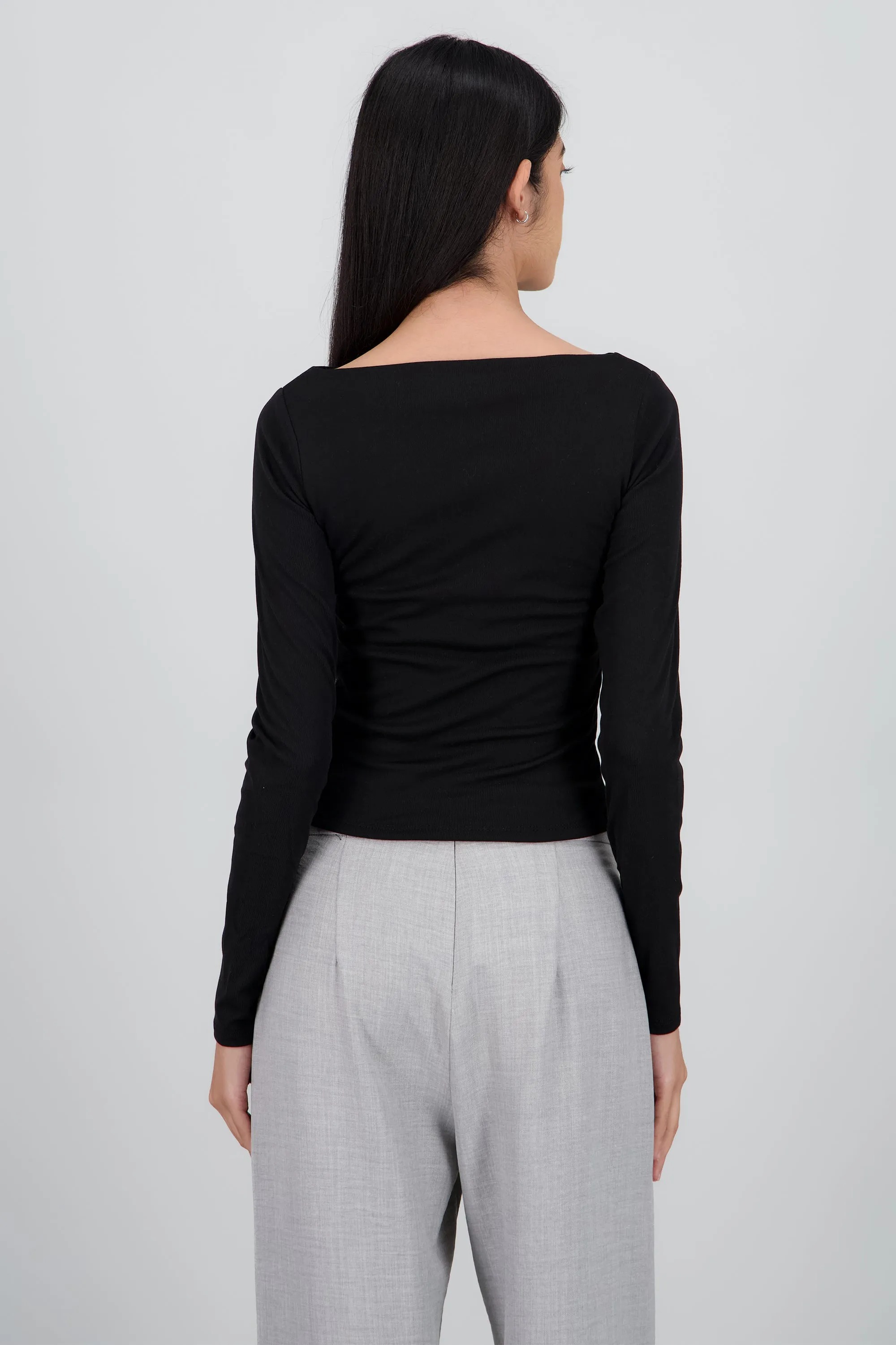 Top escote barco manga larga sold by Shasa product image thumbnail 4